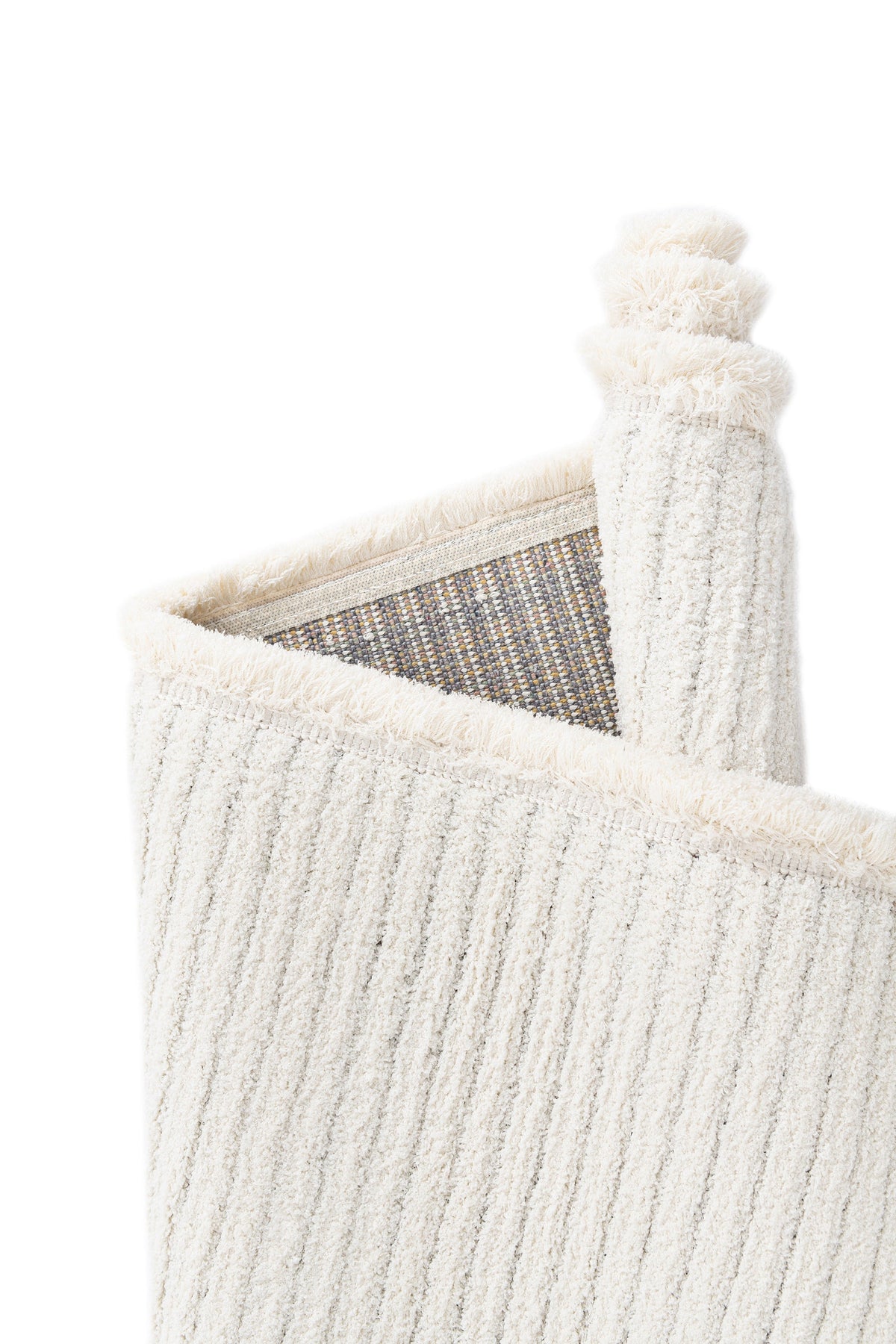 Rechteck Teppich St. Gallen Folklore in Weiss von Hadorn™ - Lifestyle Image