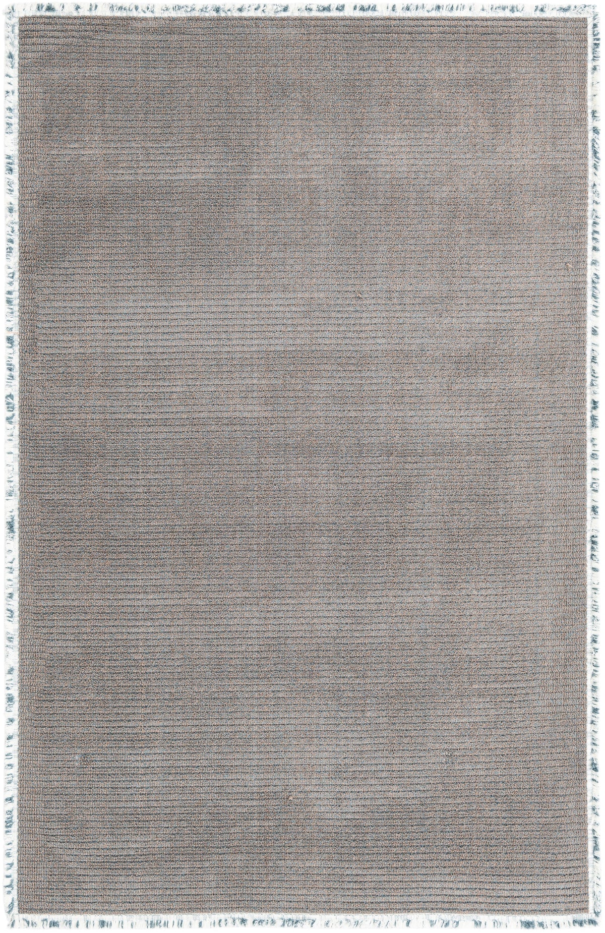 Rechteck Teppich St. Gallen Solid in Grau von Hadorn™ - Lifestyle Image