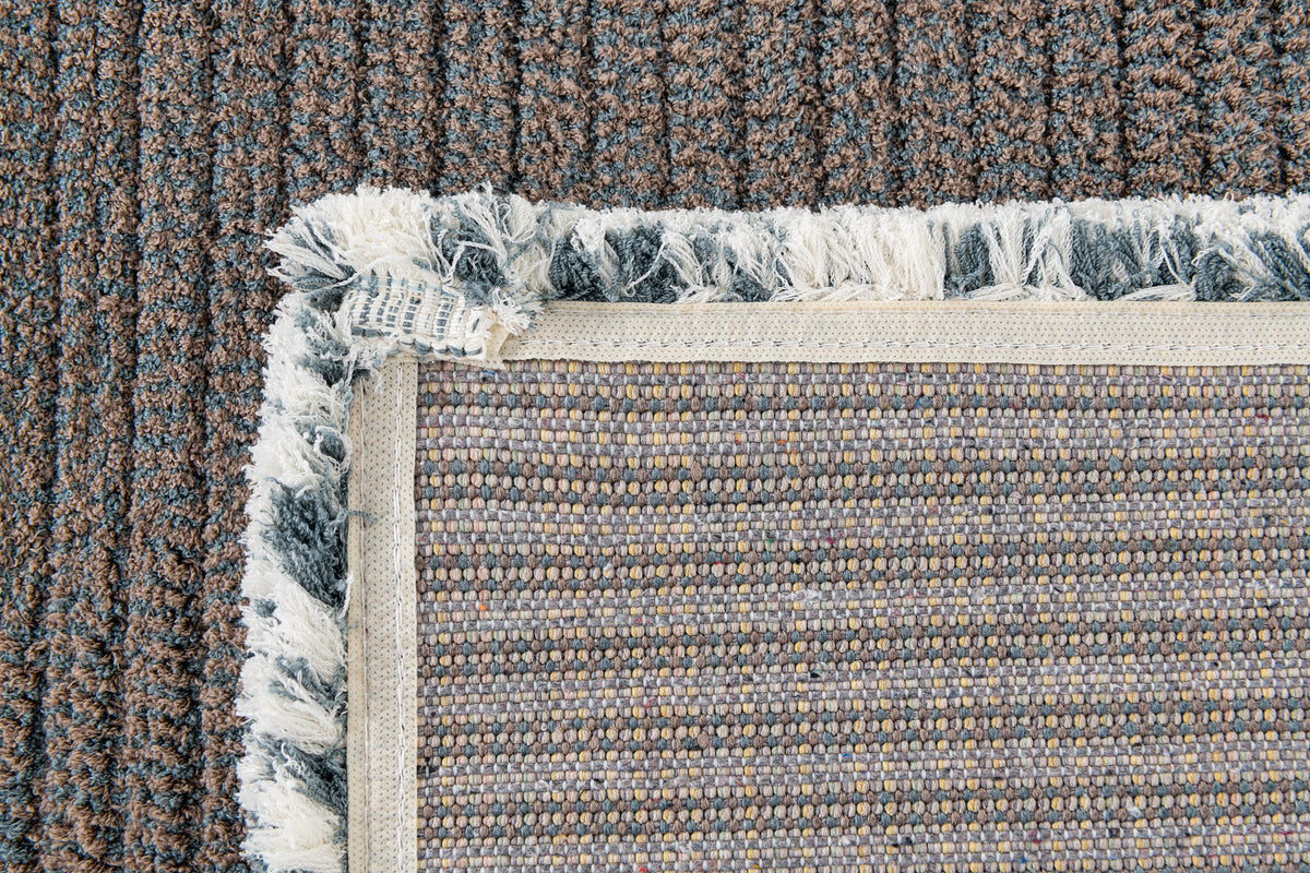 Rechteck Teppich St. Gallen Solid in Grau von Hadorn™ - Lifestyle Image