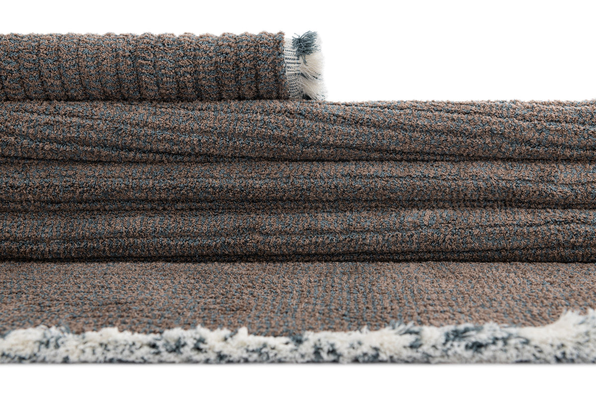 Rechteck Teppich St. Gallen Solid in Grau von Hadorn™ - Lifestyle Image