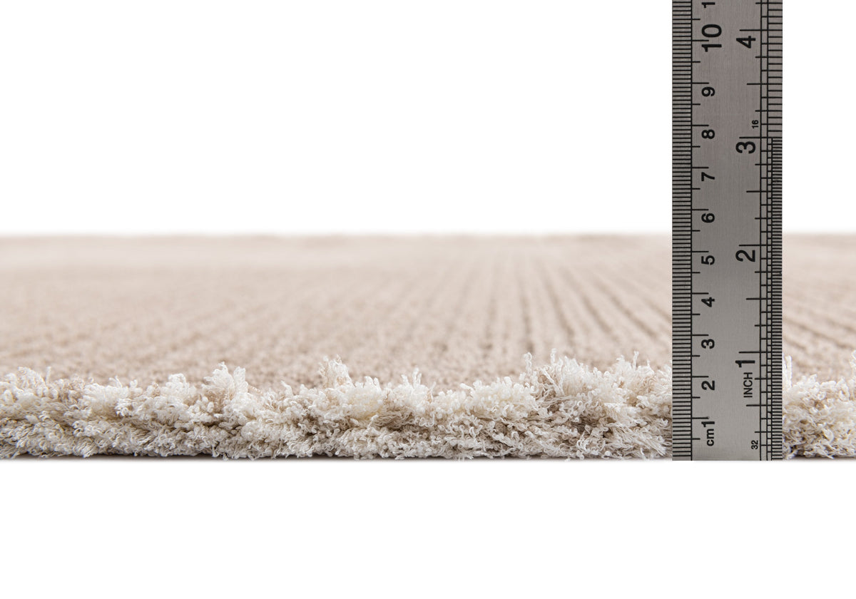 Rechteck Teppich St. Gallen Solid in Braun von Hadorn™ - Lifestyle Image