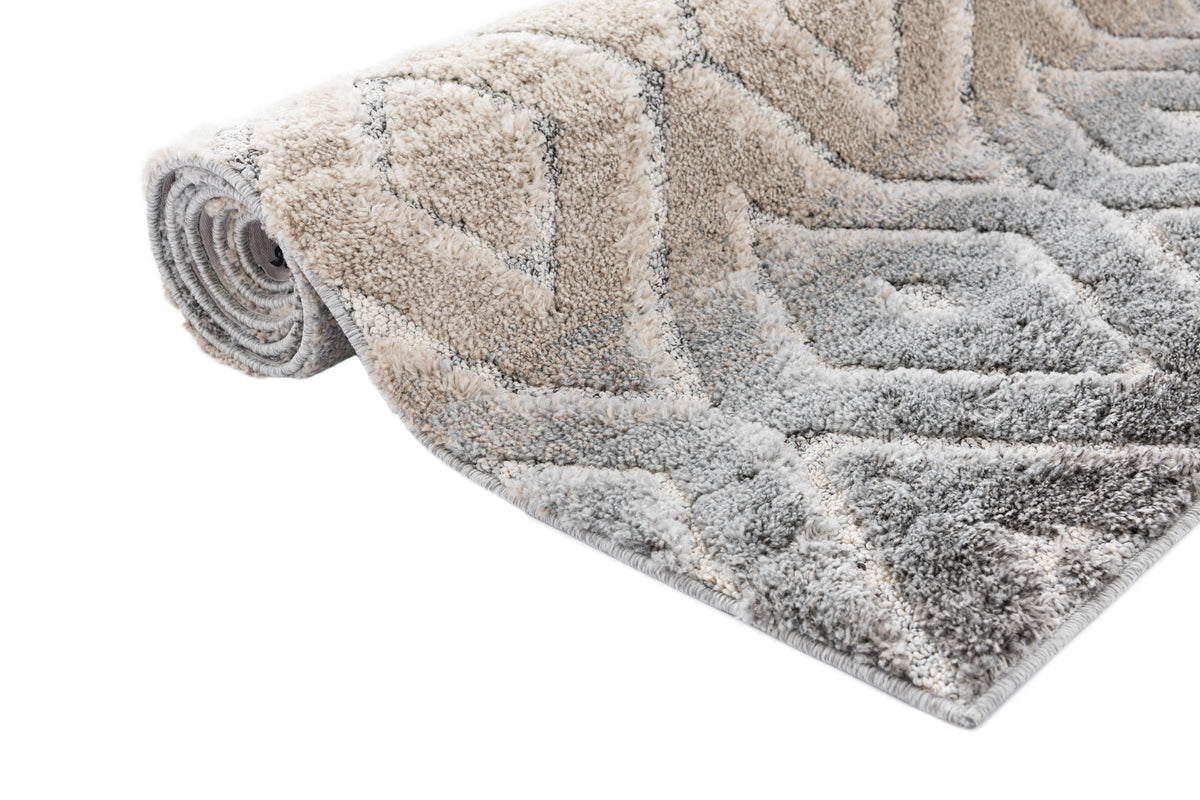 Rechteck Teppich Vevey in Grau von Hadorn™ - Lifestyle Image