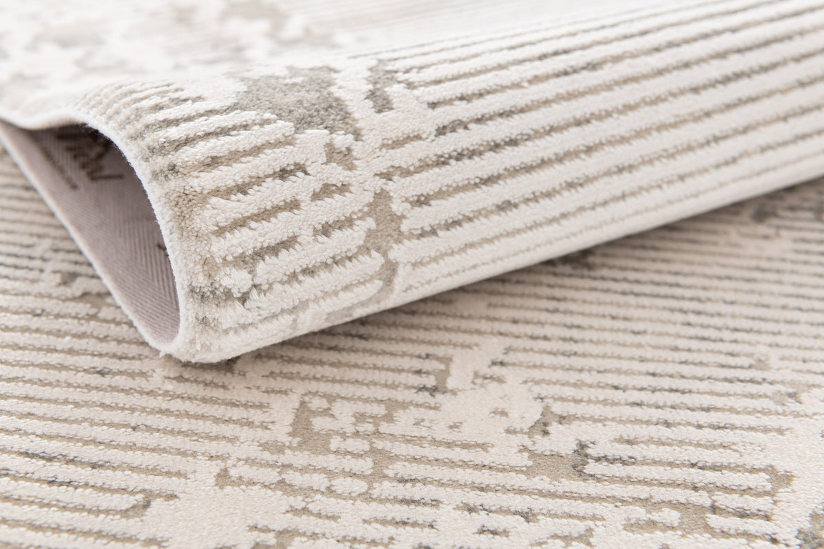 Rechteck Luxus Teppich Chiasso in Creme von Hadorn™ - Lifestyle Image