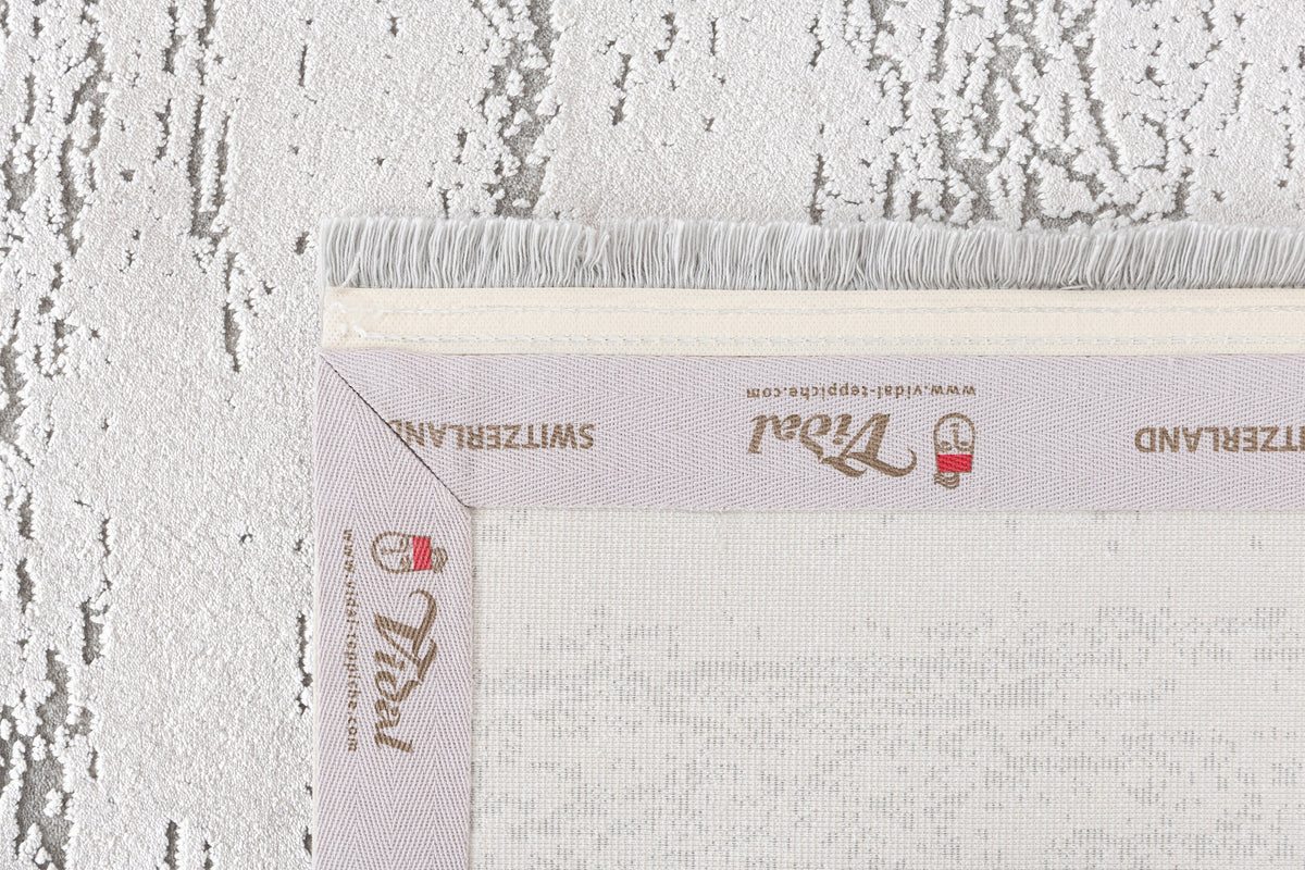 Rechteck Luxus Teppich Chiasso in Weiss von Hadorn™ - Lifestyle Image