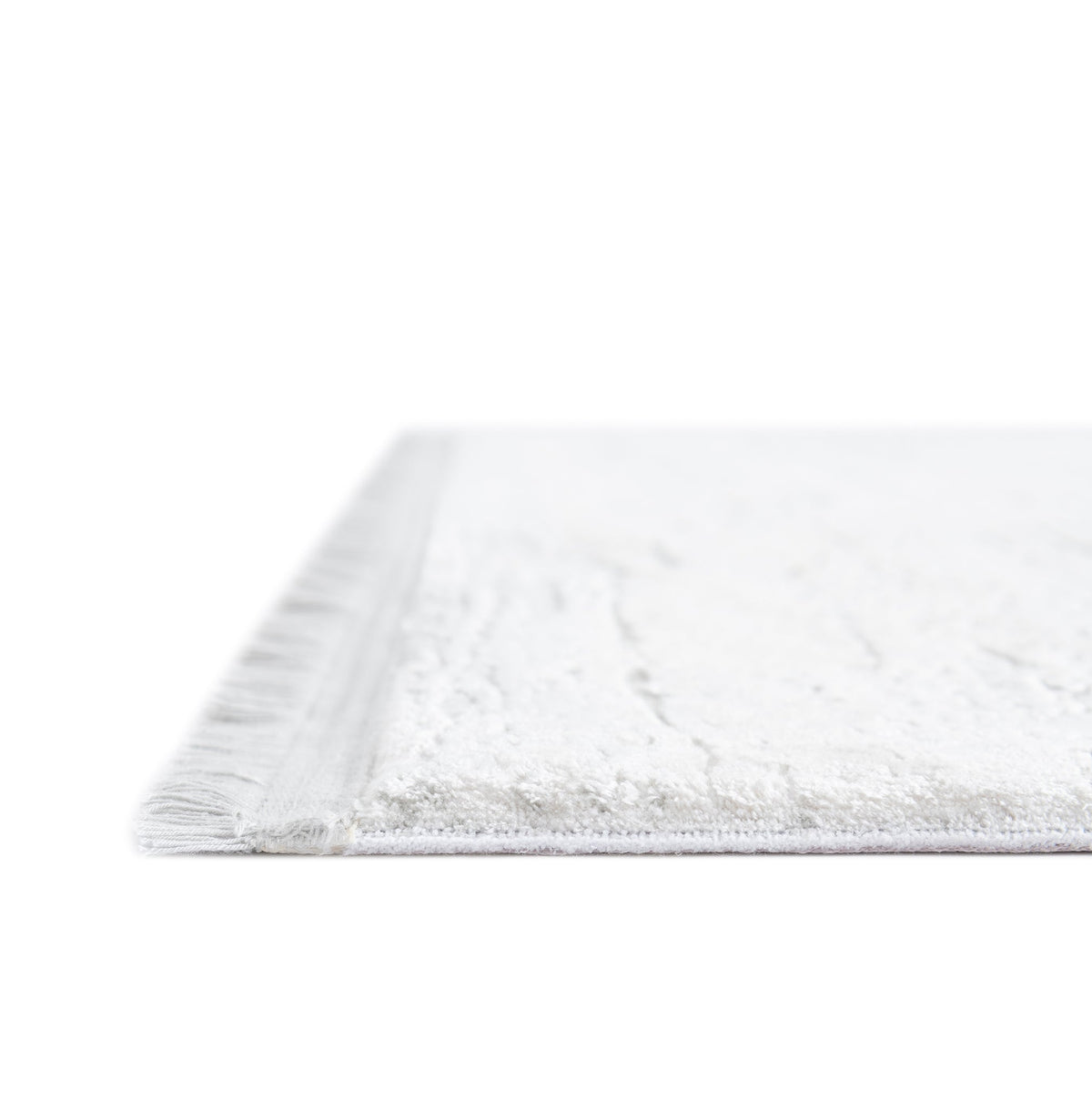 Rechteck Luxus Teppich Chiasso in Weiss von Hadorn™ - Lifestyle Image