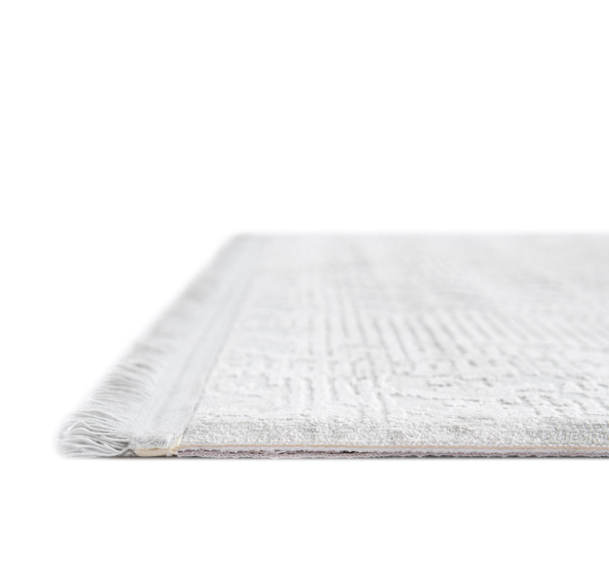 Rechteck Luxus Teppich Chiasso in Grau von Hadorn™ - Lifestyle Image