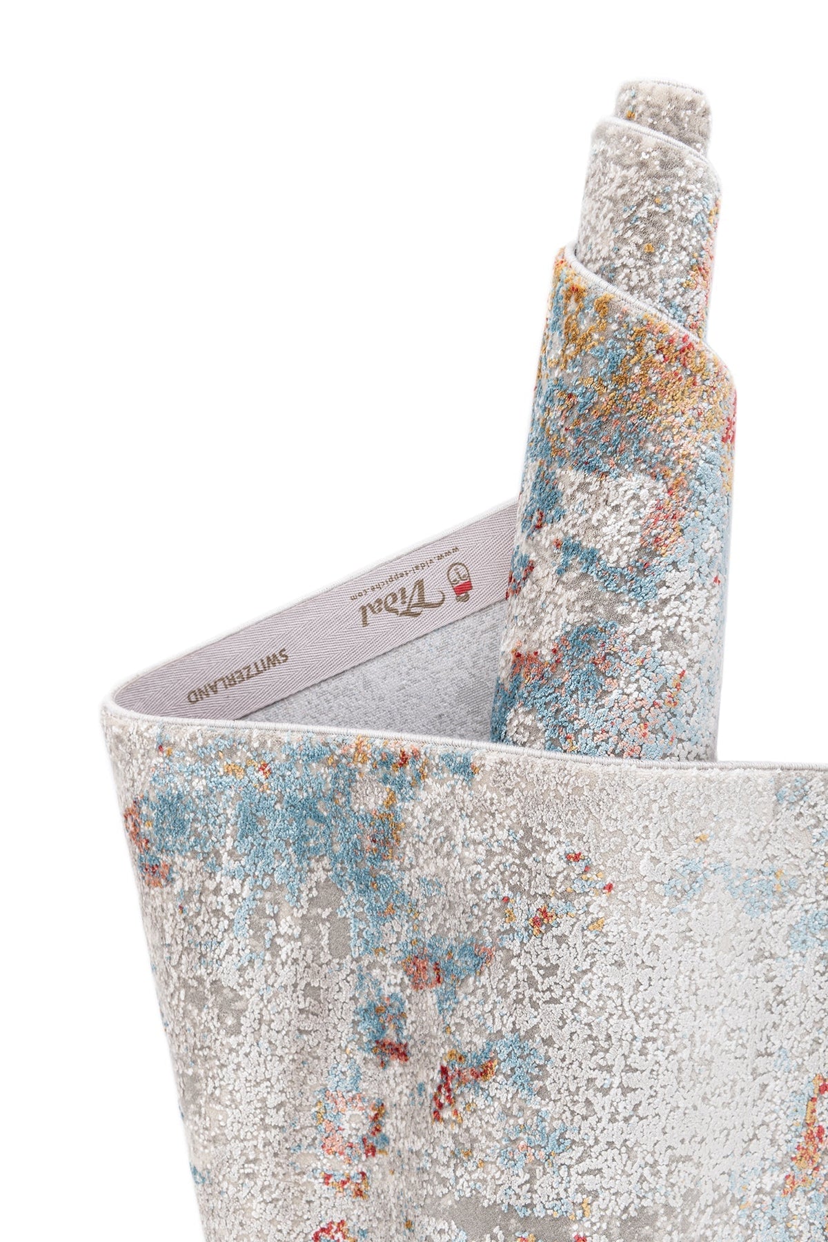 Läufer Luxus Teppich Basel in Grau von Hadorn™ - Lifestyle Image