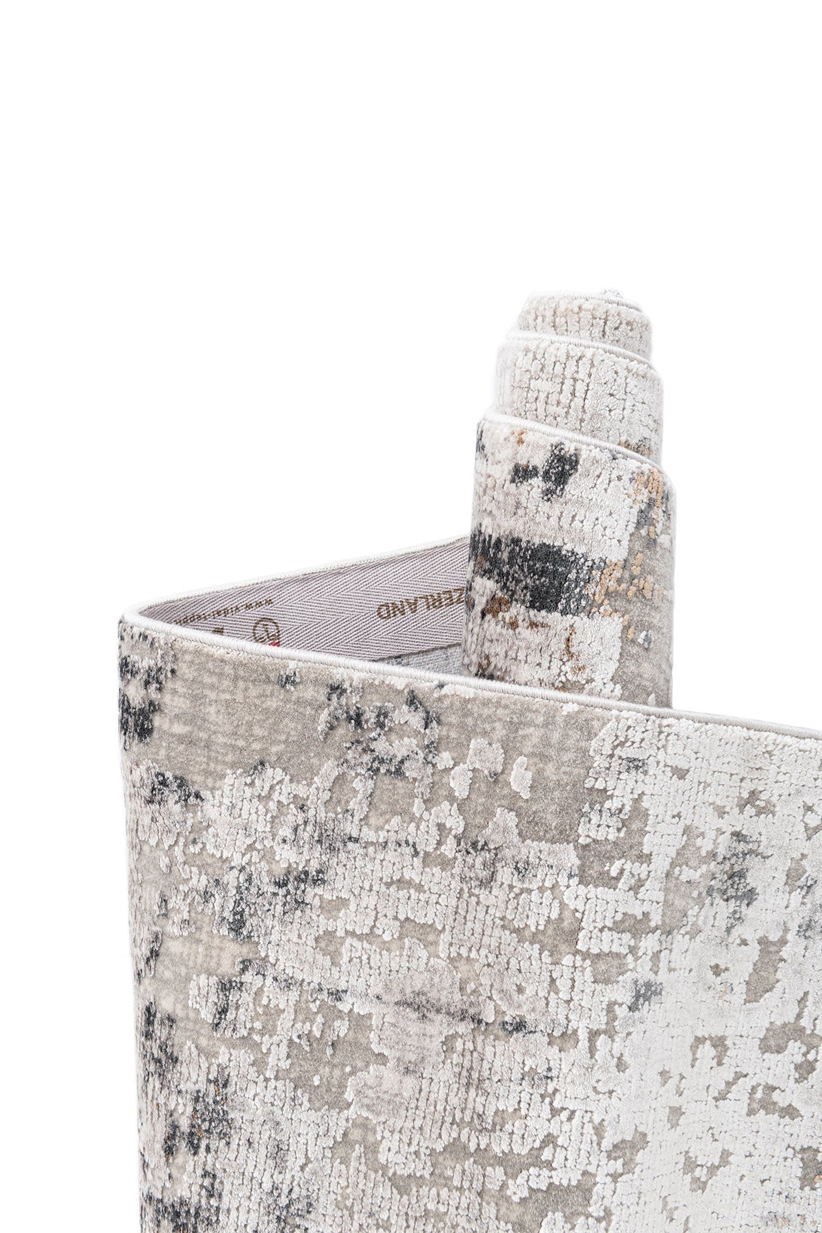 Läufer Luxus Teppich Basel in Grau von Hadorn™ - Lifestyle Image