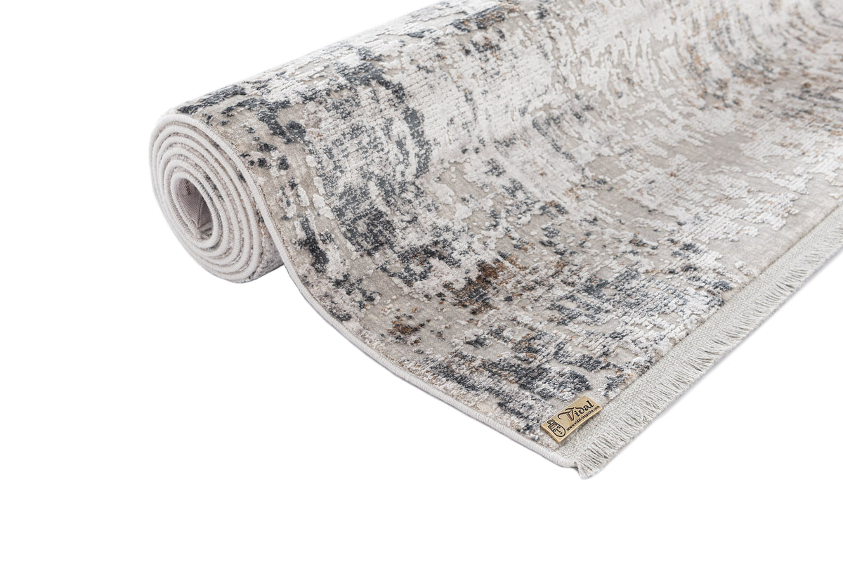 Läufer Luxus Teppich Basel in Grau von Hadorn™ - Lifestyle Image