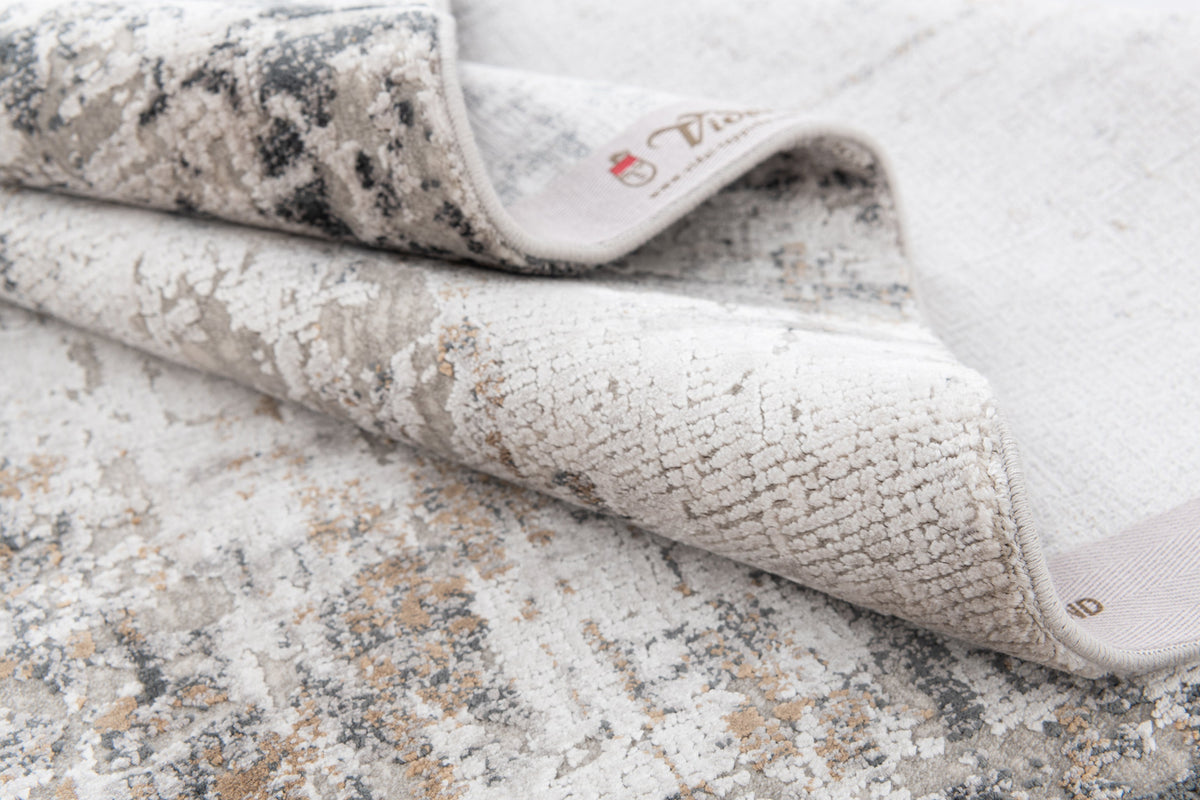 Läufer Luxus Teppich Basel in Grau von Hadorn™ - Lifestyle Image