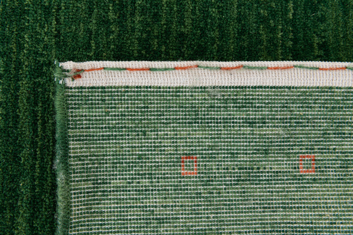 Rechteck Teppich Emmen in Grün von Hadorn™ - Lifestyle Image