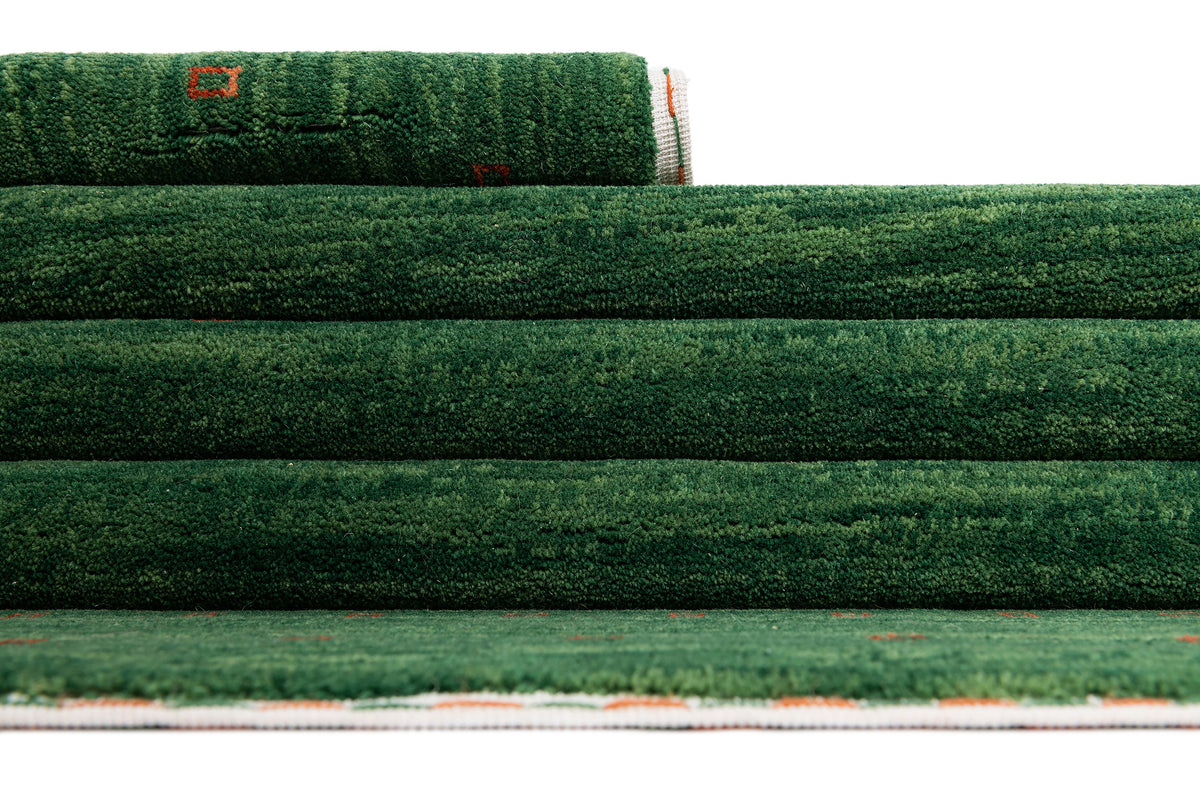 Rechteck Teppich Emmen in Grün von Hadorn™ - Lifestyle Image