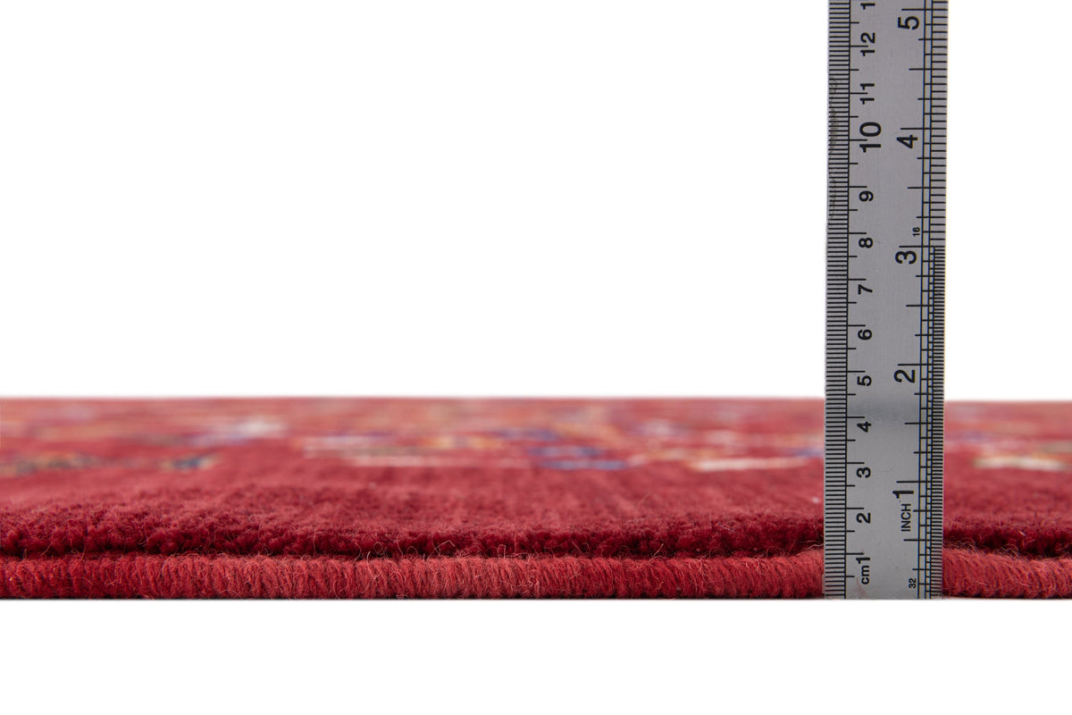 Rechteck Teppich Emmen in Rot von Hadorn™ - Lifestyle Image