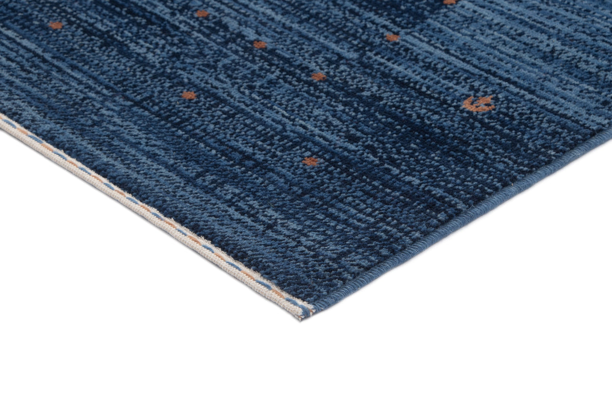 Läufer Teppich Emmen in Blau von Hadorn™ - Lifestyle Image