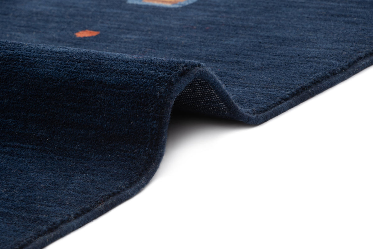 Läufer Teppich Emmen in Blau von Hadorn™ - Lifestyle Image