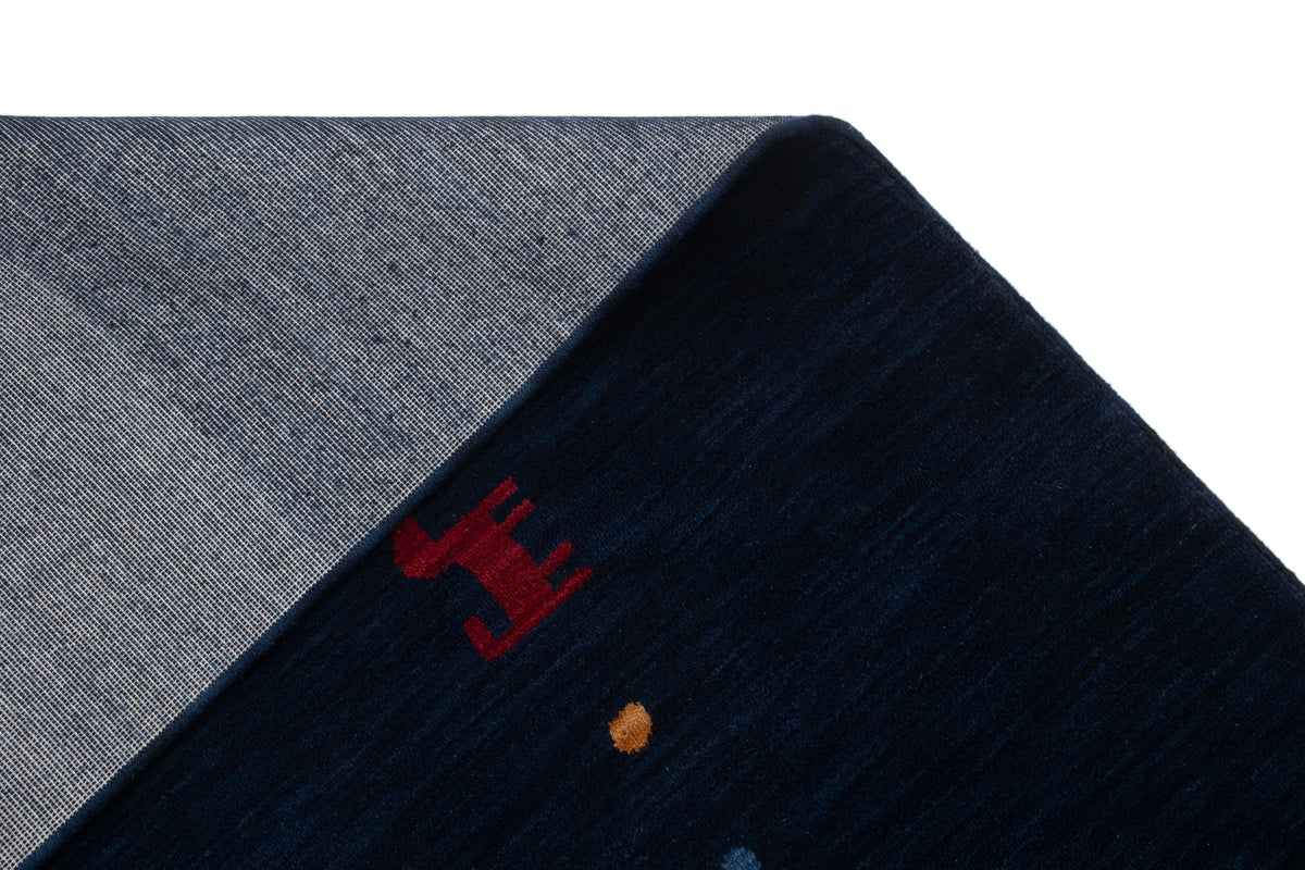 Läufer Teppich Emmen in Blau von Hadorn™ - Lifestyle Image