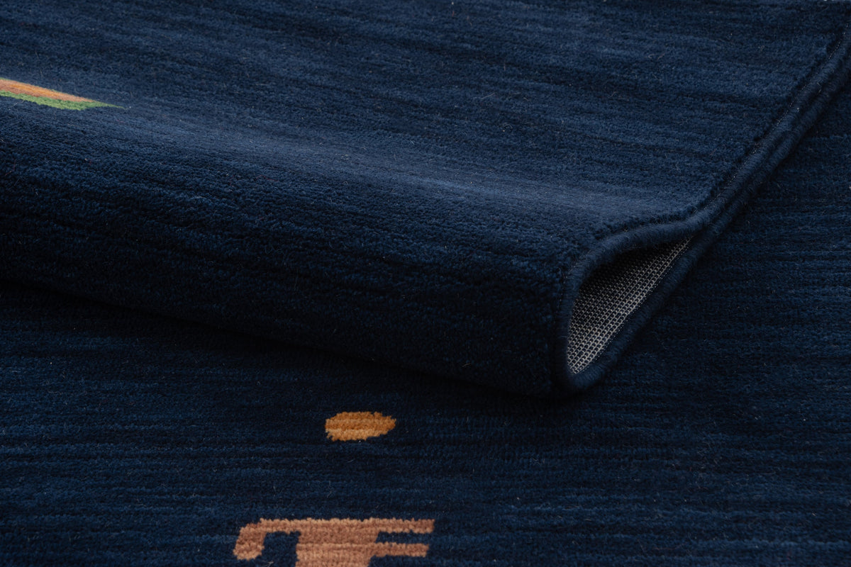 Läufer Teppich Emmen in Blau von Hadorn™ - Lifestyle Image