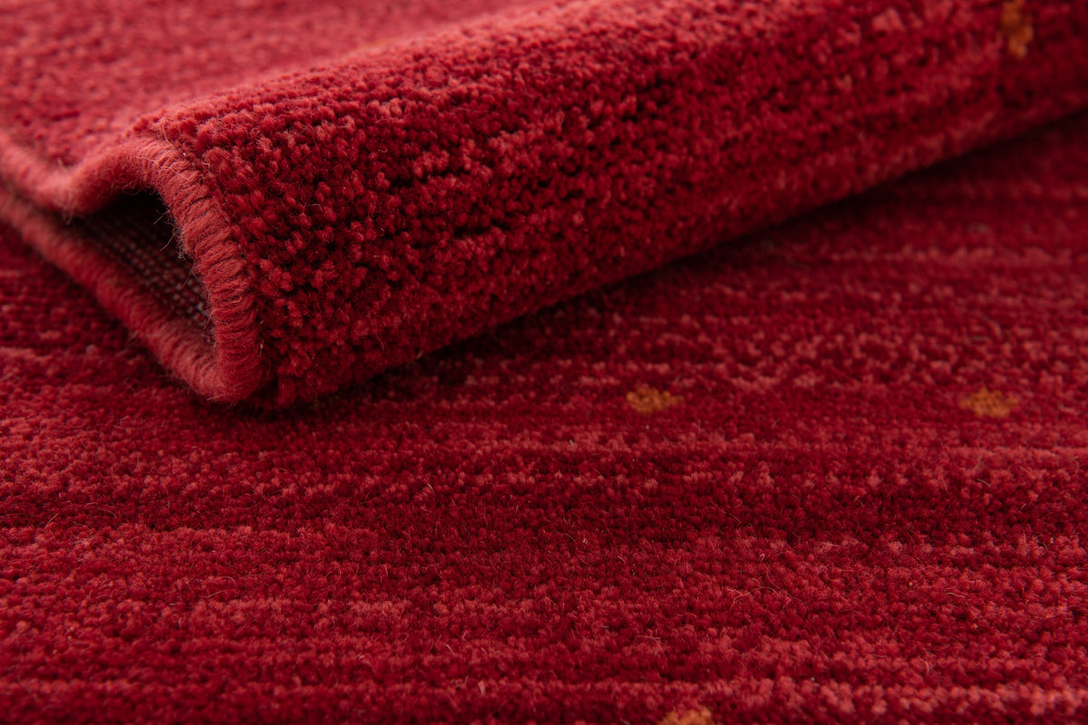 Rechteck Teppich Emmen in Rot von Hadorn™ - Lifestyle Image
