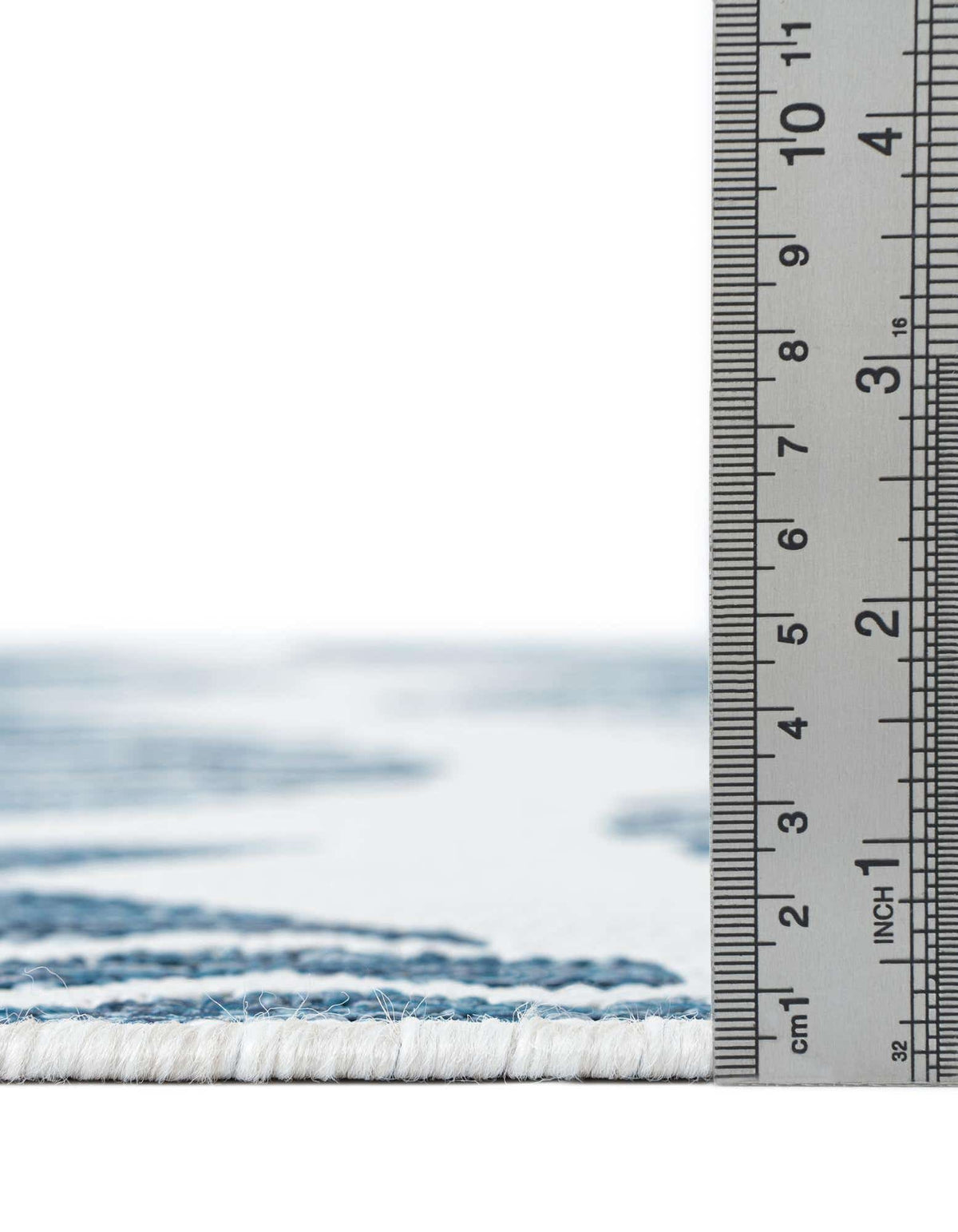 Rechteck Outdoor Teppich Tulum Outdoor in Marineblau von Hadorn™ - Lifestyle Image