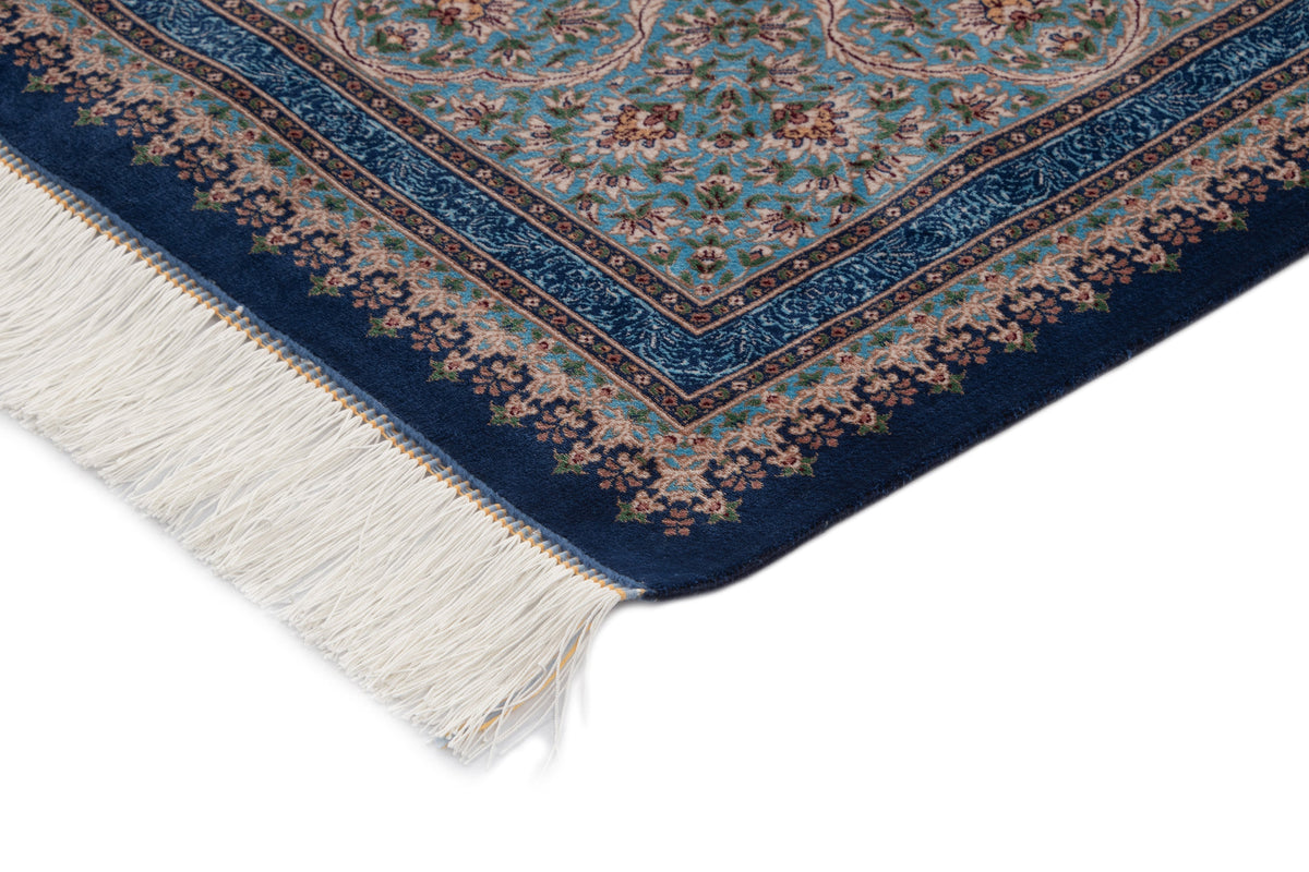 Rechteck Teppich Kalopsia Malaquita in Blau von Hadorn™ - Lifestyle Image