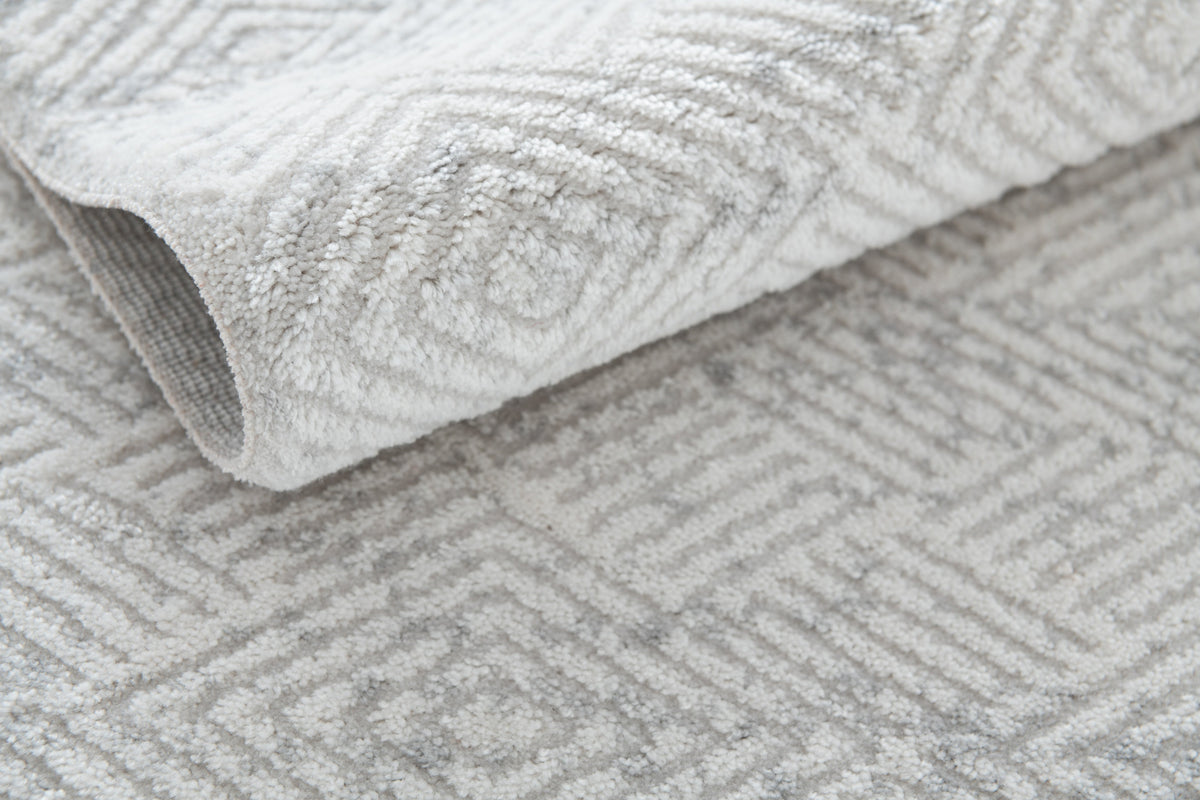 Rechteck Teppich Davos Cilia in Grau von Hadorn™ - Lifestyle Image