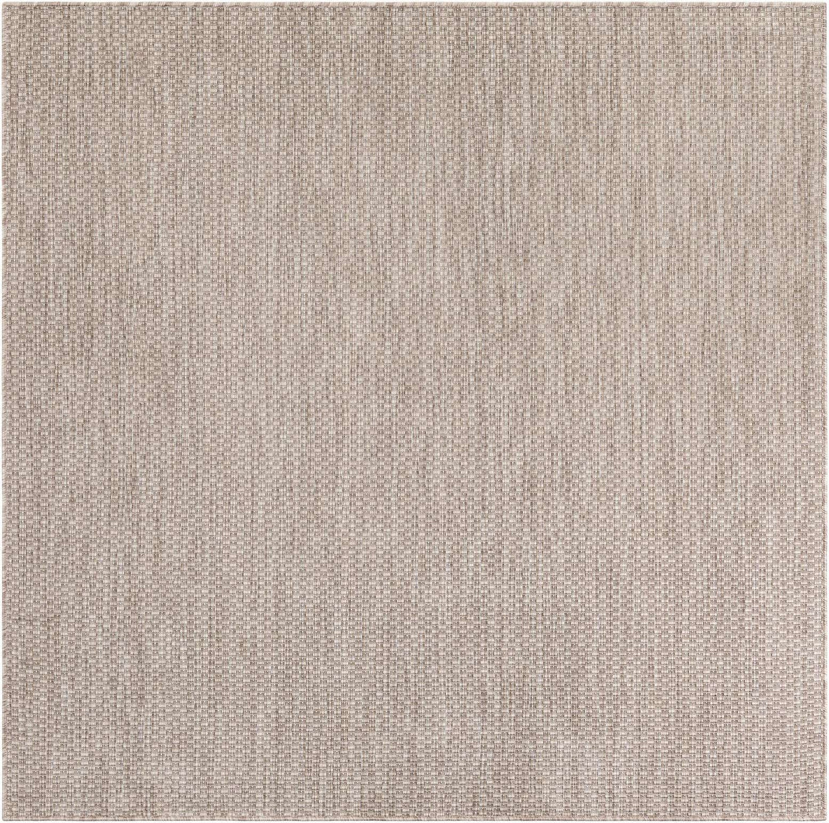 Quadratisch Outdoor Teppich Tulum Outdoor in Beige von Hadorn™ - Lifestyle Image