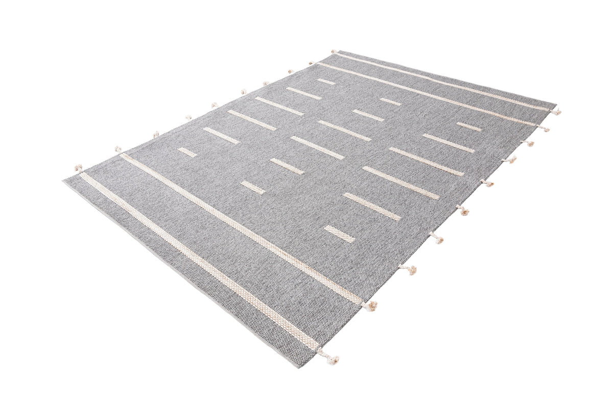 Läufer Teppich Juniper Boho in Grau von Hadorn™ - Lifestyle Image