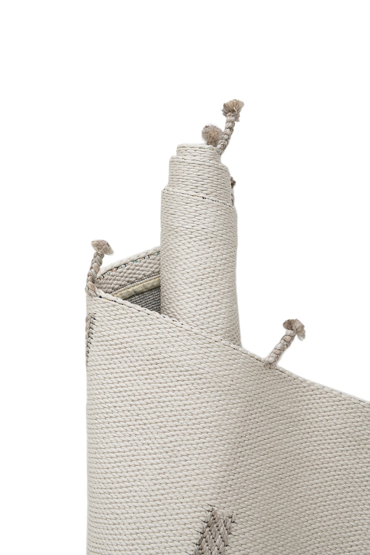 Läufer Teppich Juniper Boho in Weiss von Hadorn™ - Lifestyle Image