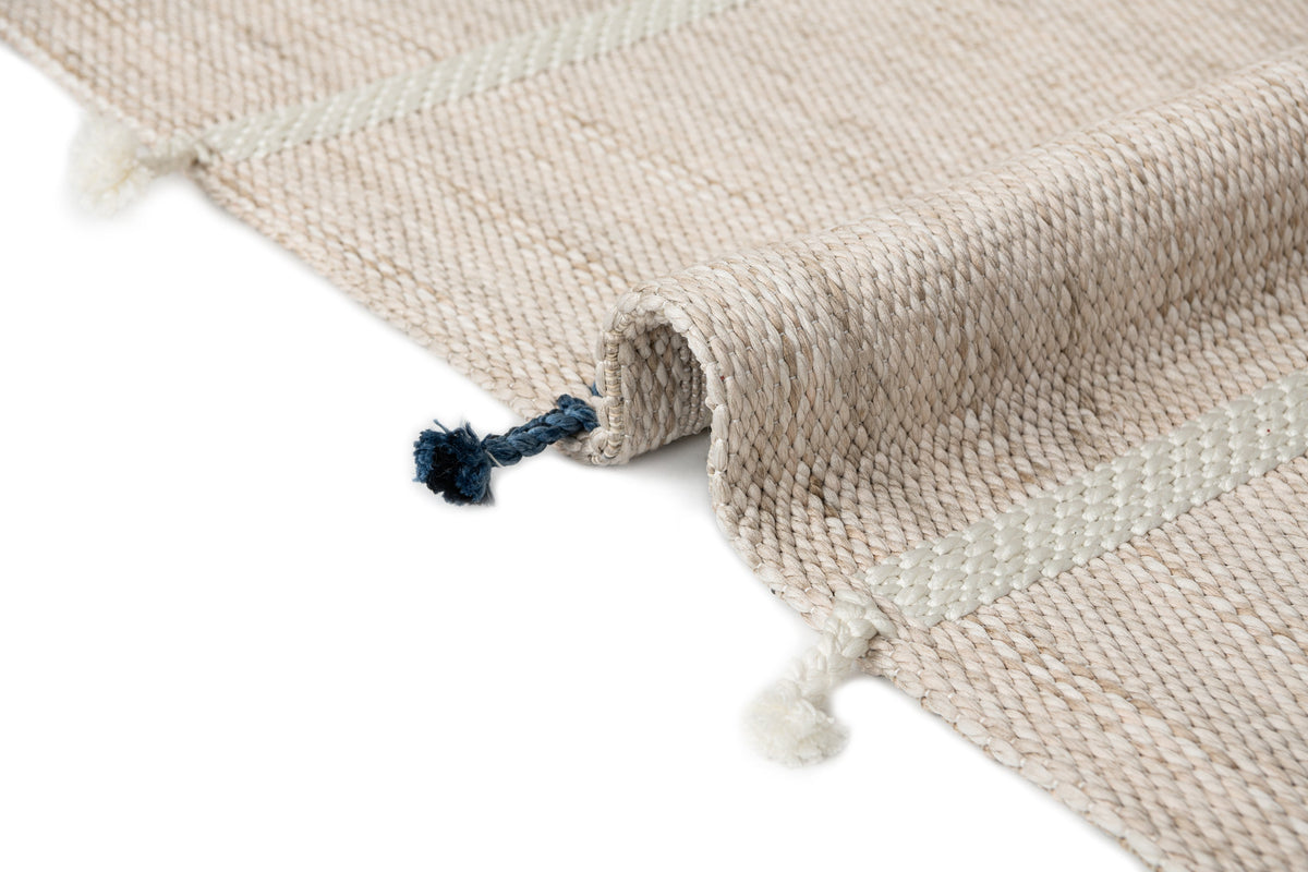Rechteck Teppich Juniper Lyn in Elfenbein von Hadorn™ - Lifestyle Image