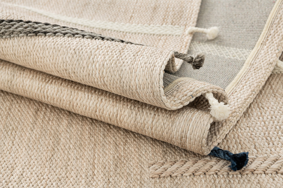 Rechteck Teppich Juniper Lyn in Elfenbein von Hadorn™ - Lifestyle Image