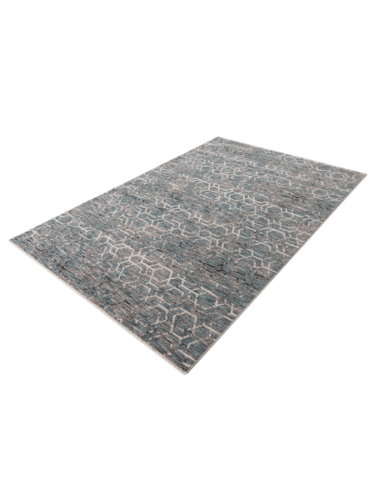 Rechteck Teppich Zora Modern in Blau von Hadorn™ - Lifestyle Image