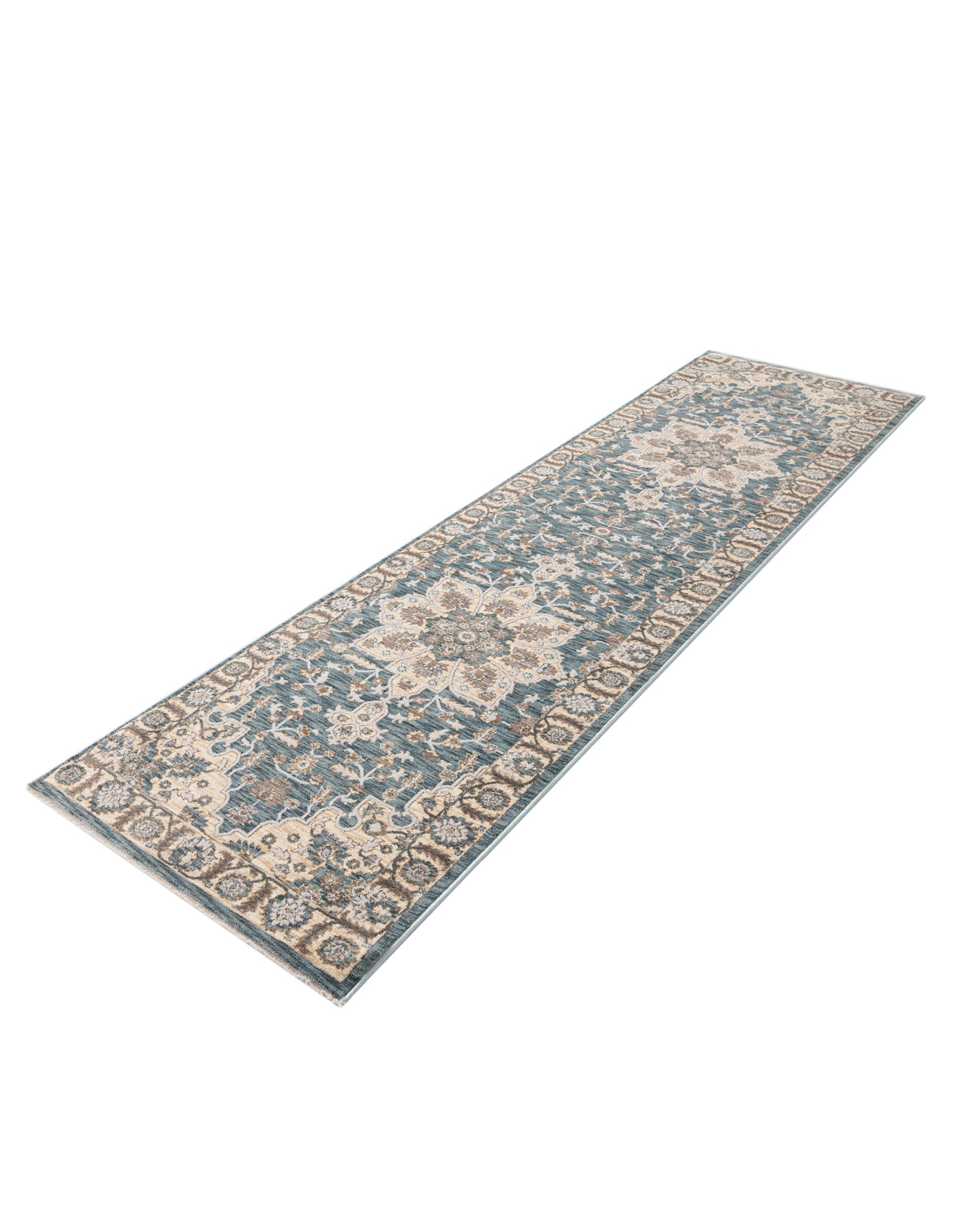 Läufer Teppich Zora Classical in Blau von Hadorn™ - Lifestyle Image