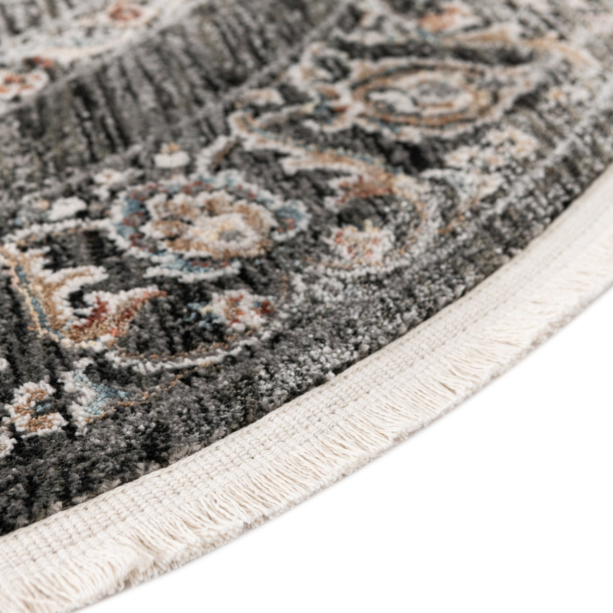 Oval Teppich Zora Orman in Grau von Hadorn™ - Lifestyle Image