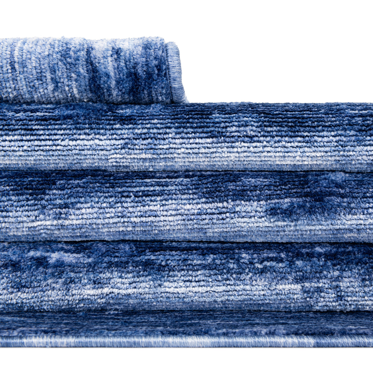 Läufer Teppich Gabbeh Design in Blau von Hadorn™ - Lifestyle Image