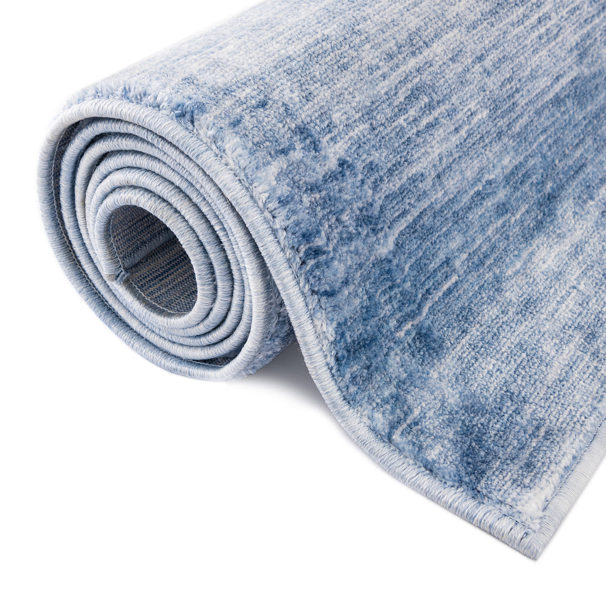 Läufer Teppich Gabbeh Design in Hellblau von Hadorn™ - Lifestyle Image