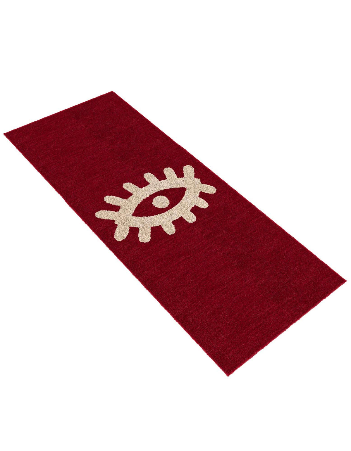 Läufer Teppich AI Handgetuftet in Rot von Hadorn™ - Lifestyle Image