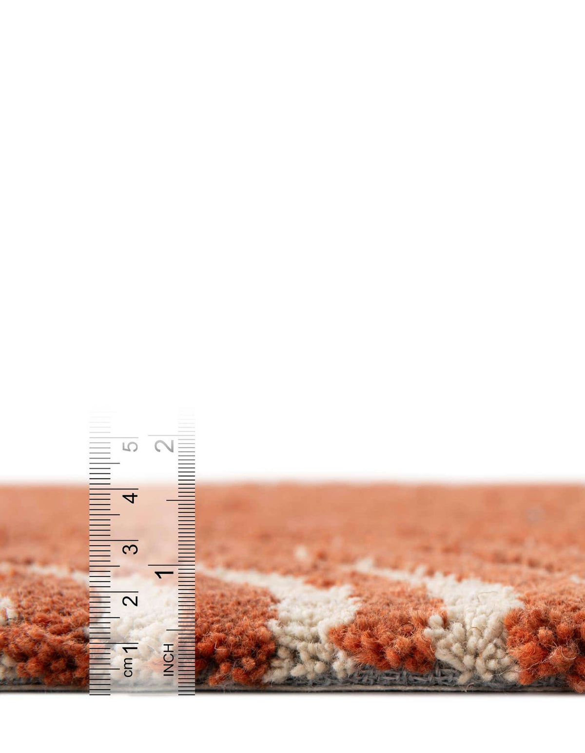 Rechteck Teppich AI Handgetuftet in Orange von Hadorn™ - Lifestyle Image