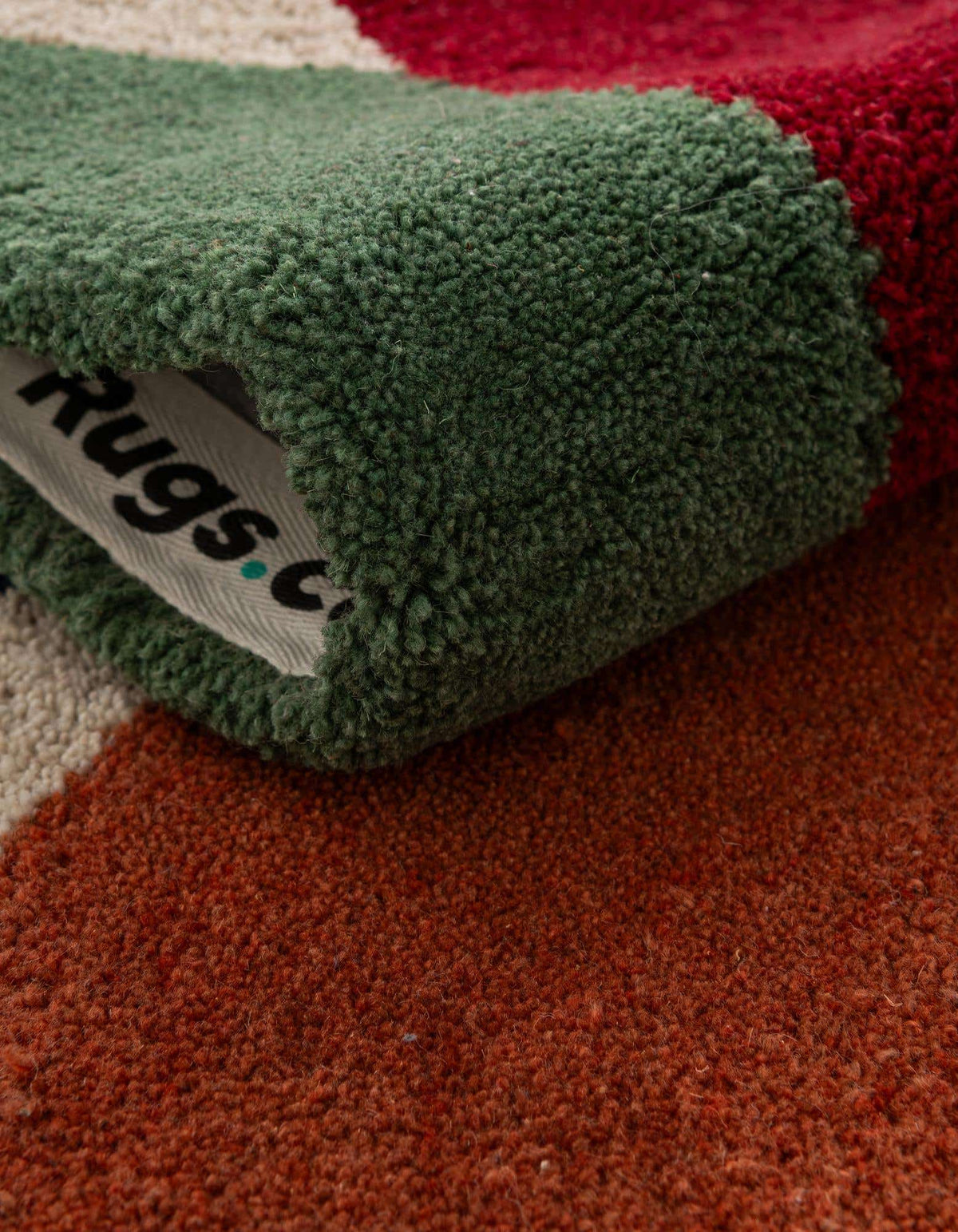 Läufer Teppich AI Handgetuftet in Mehrfarbig von Hadorn™ - Lifestyle Image