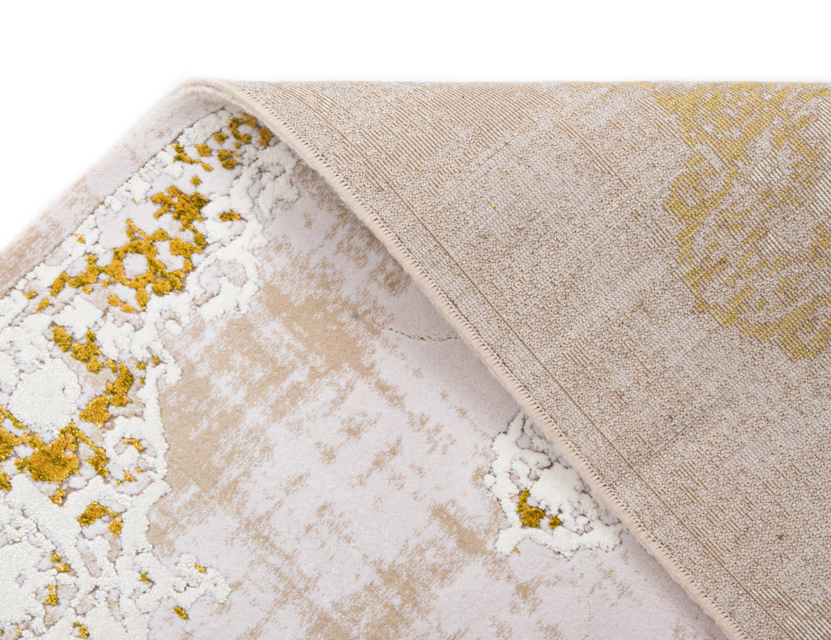 Rechteck Teppich Royal Iris in Beige von Hadorn™ - Lifestyle Image