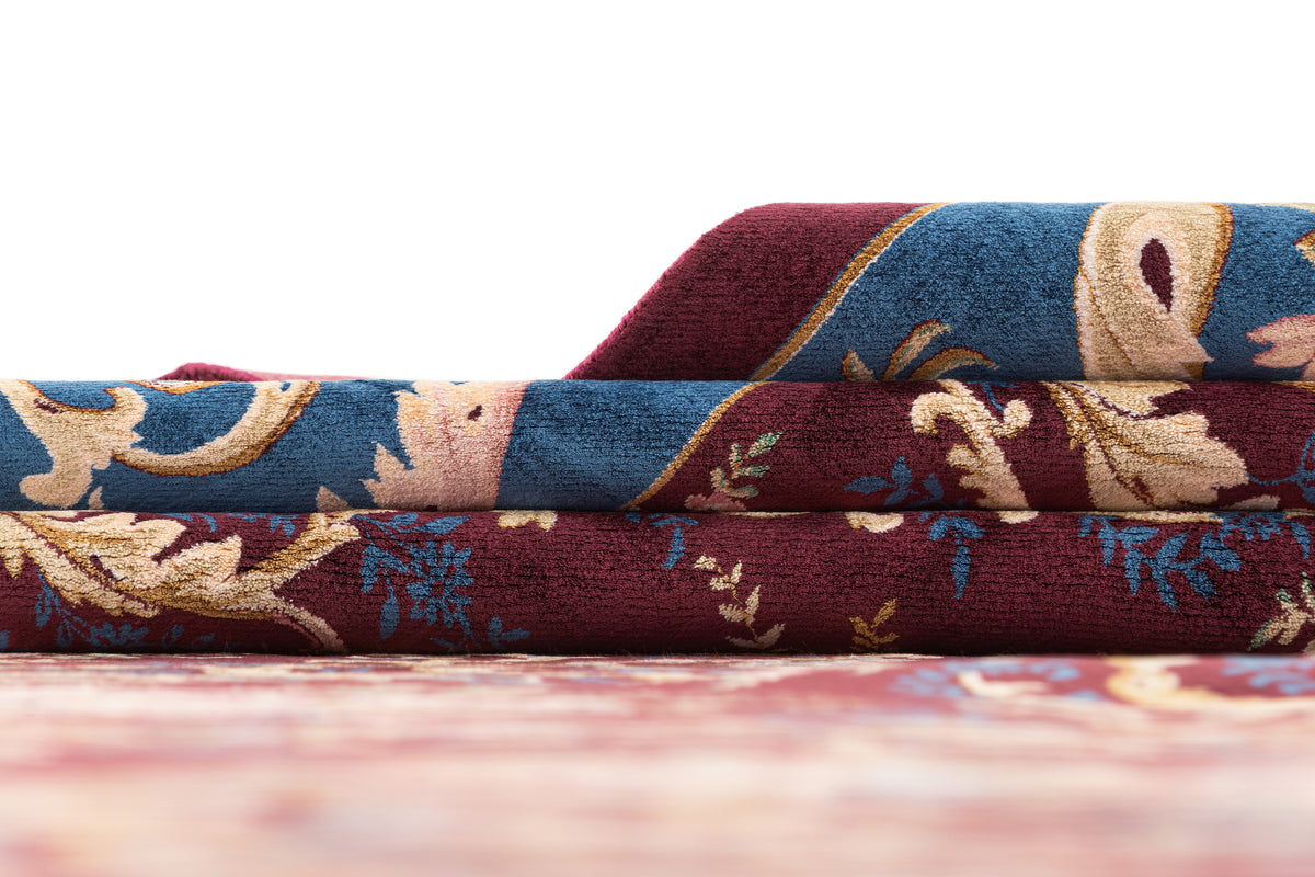 Rechteck Teppich Ghom Design in Rot von Hadorn™ - Lifestyle Image