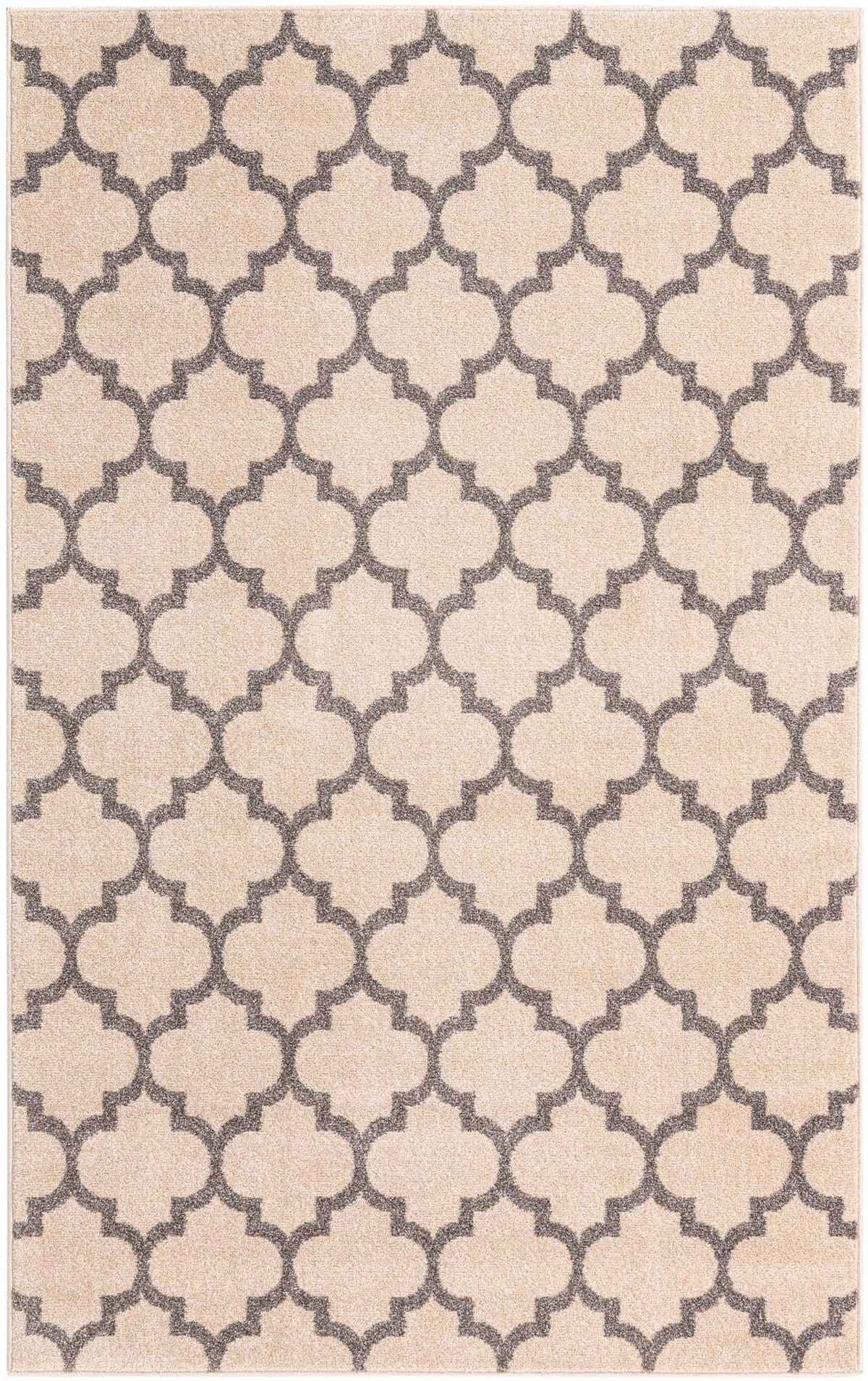 Rechteck Teppich Trellis in Beige und Grau von Hadorn™ - Lifestyle Image