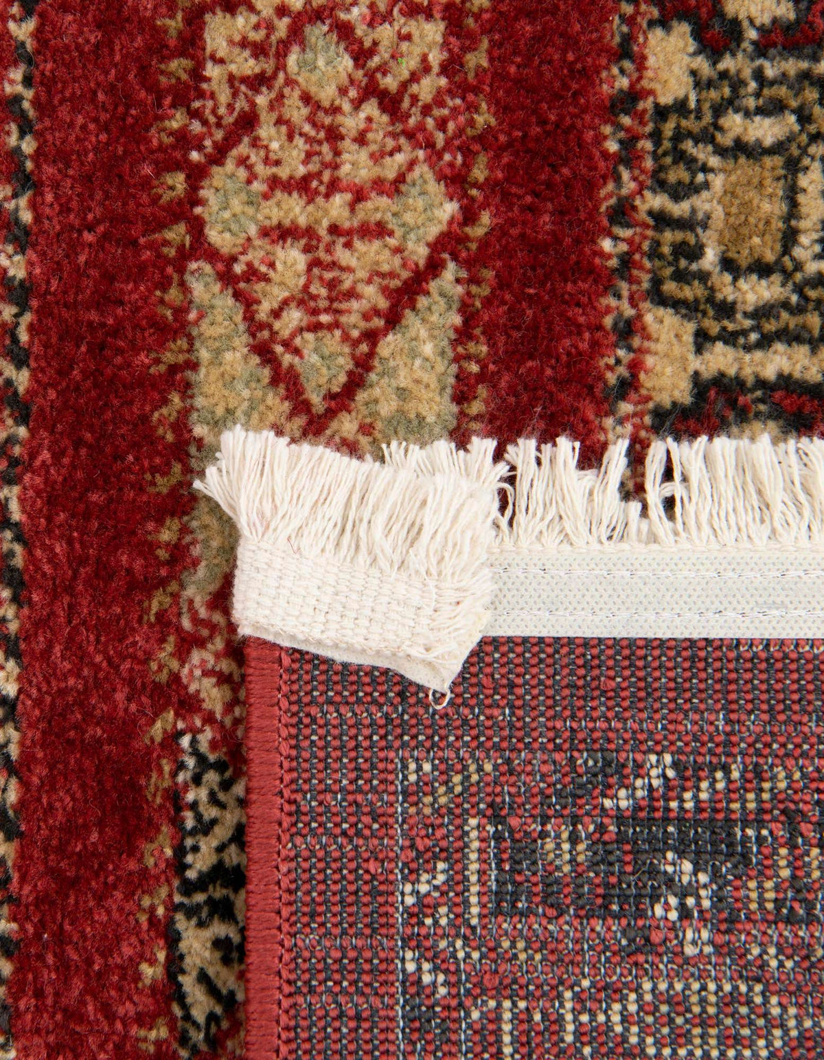 Rechteck Teppich Kashkuli Gabbeh in Rostrot von Hadorn™ - Lifestyle Image