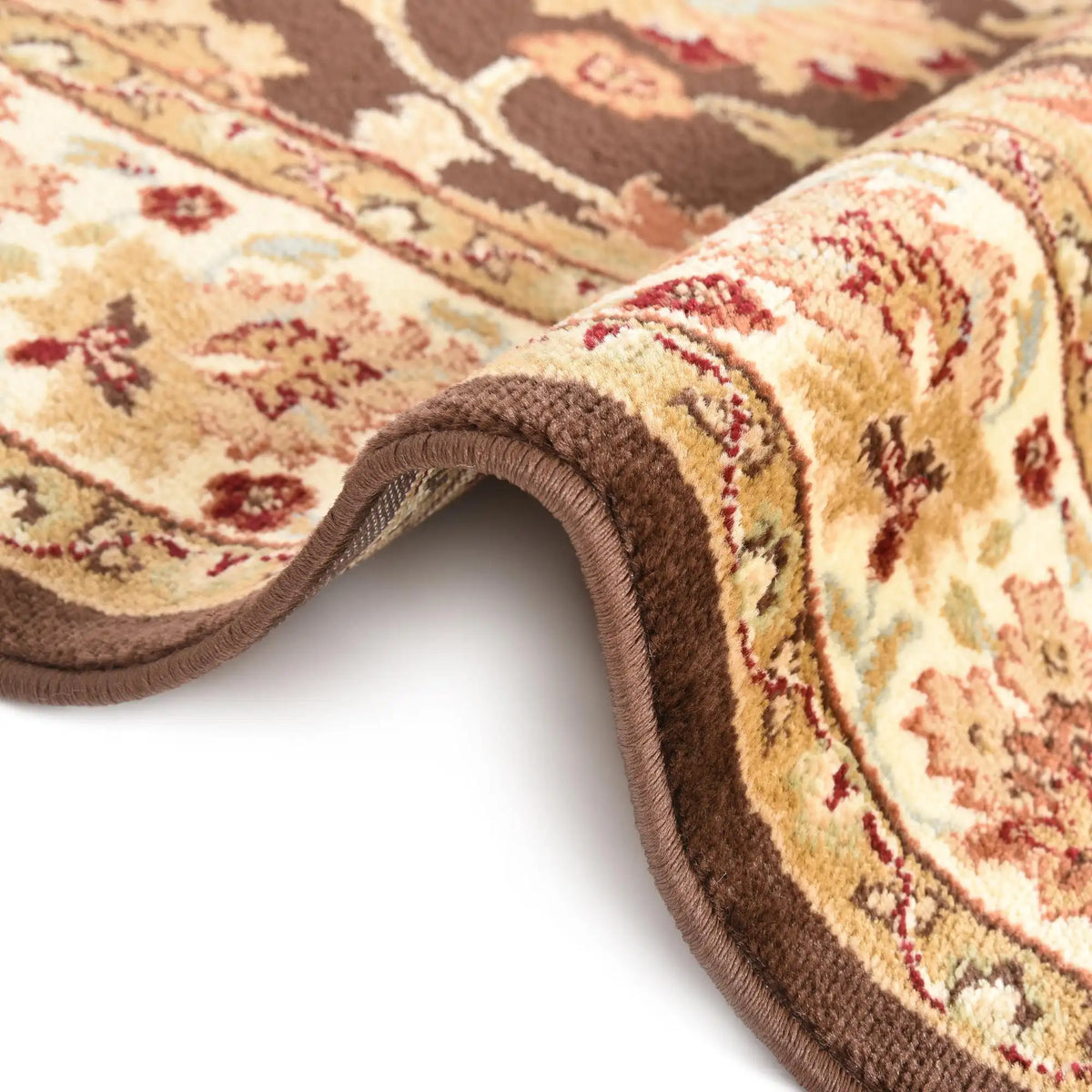 Rechteck Teppich Classic Agra in Braun von Hadorn™ - Lifestyle Image