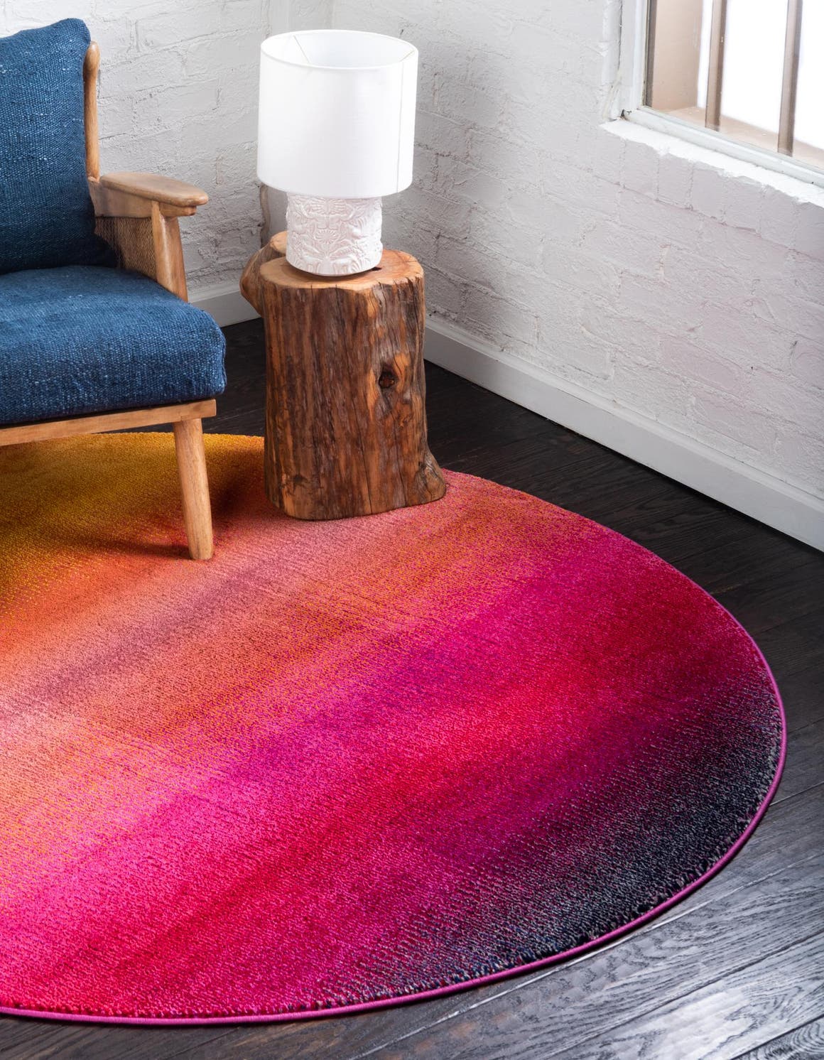Rund Teppich Casablanca in Mehrfarbig von Hadorn™ - Lifestyle Image