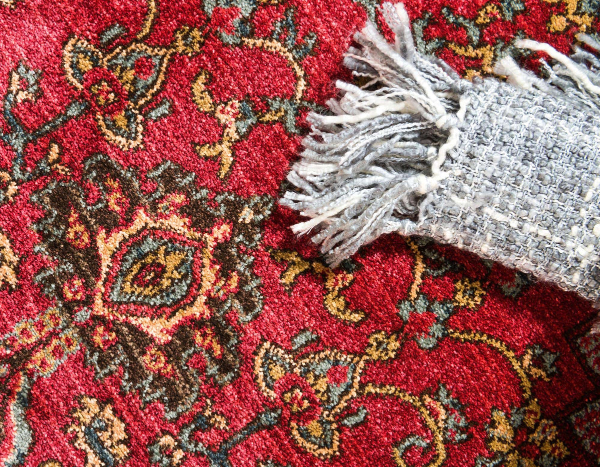 Rechteck Teppich Serapi in Rot von Hadorn™ - Lifestyle Image