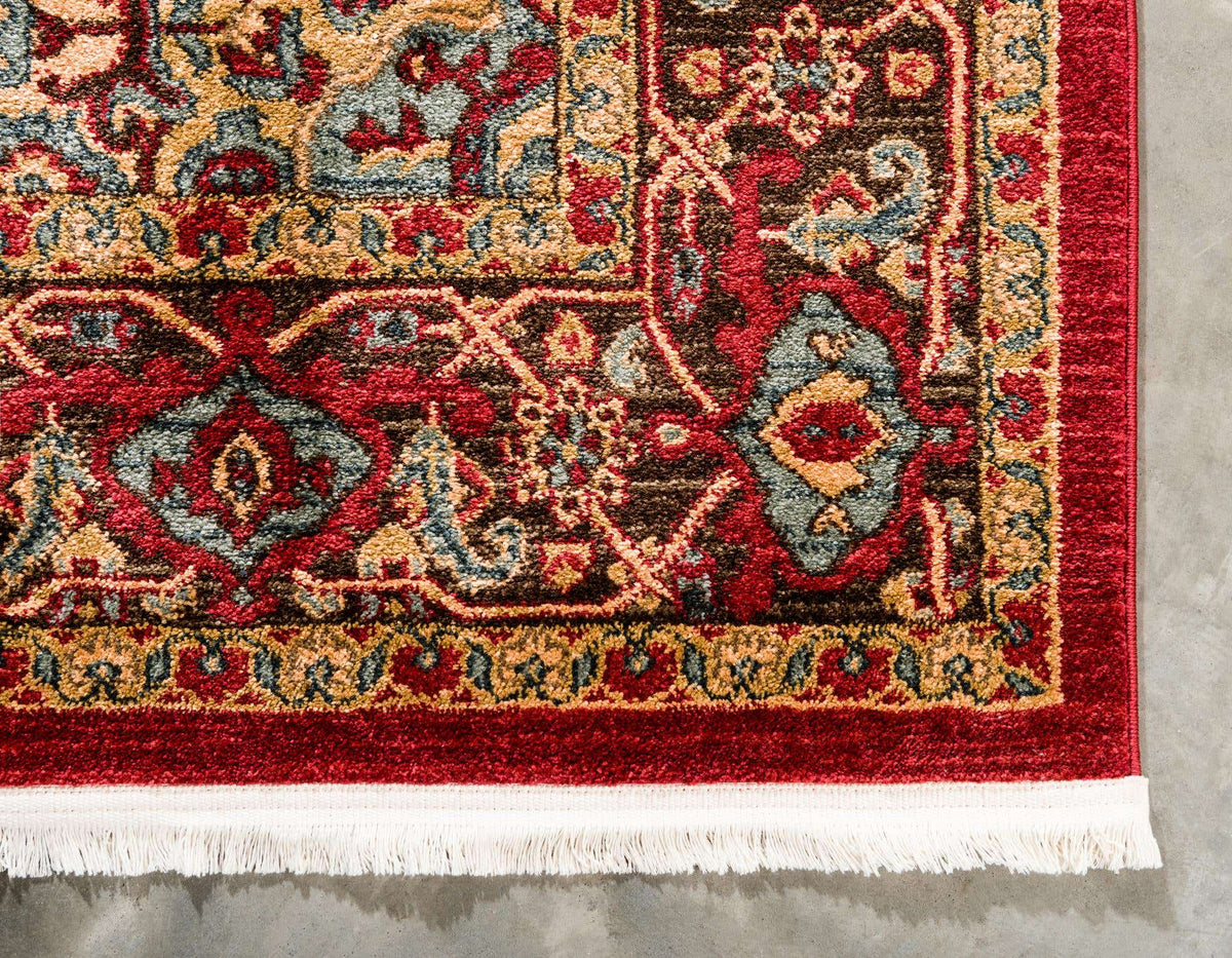 Rechteck Teppich Serapi in Rot von Hadorn™ - Lifestyle Image
