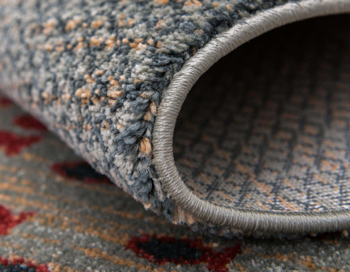 Läufer Teppich Kashkuli Gabbeh in Blau von Hadorn™ - Lifestyle Image