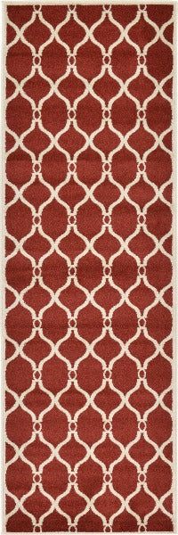 Läufer Teppich Trellis in Rot von Hadorn™ - Lifestyle Image