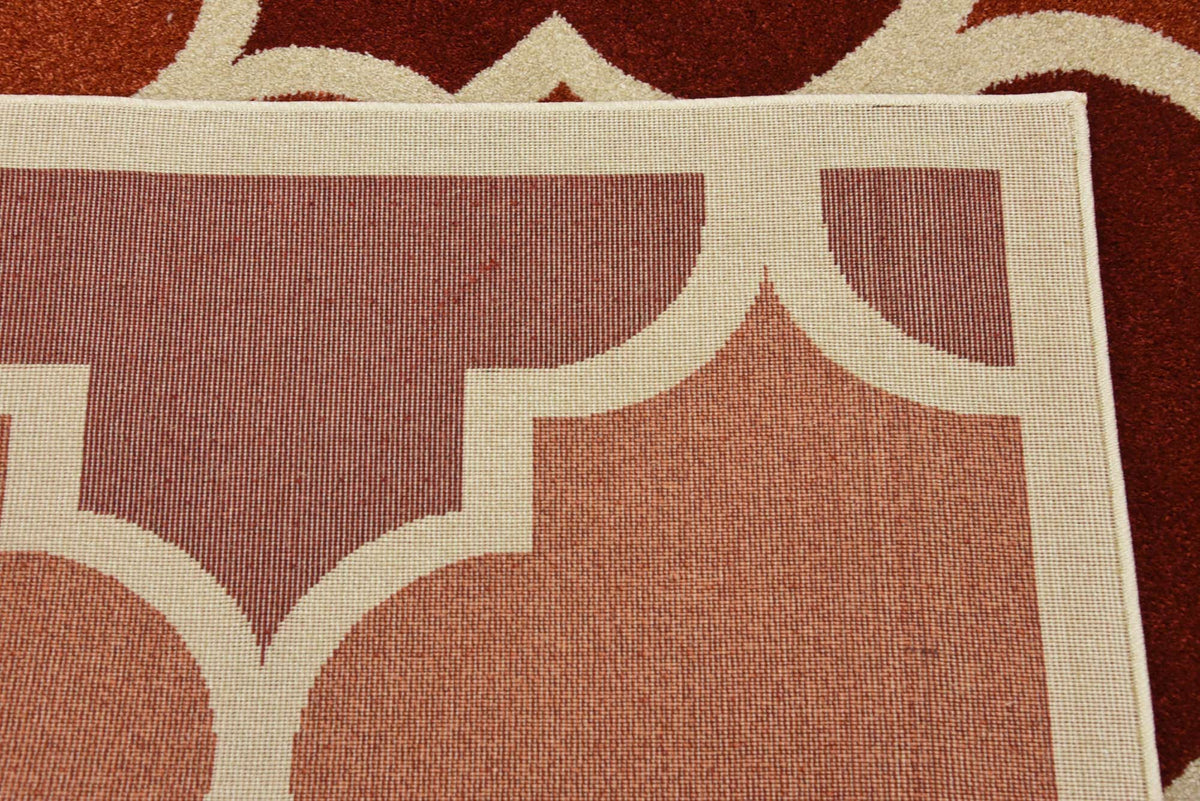 Rechteck Teppich Trellis in Rot von Hadorn™ - Lifestyle Image
