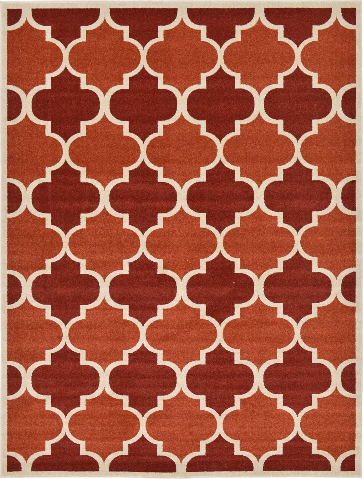 Rechteck Teppich Trellis in Rot von Hadorn™ - Lifestyle Image